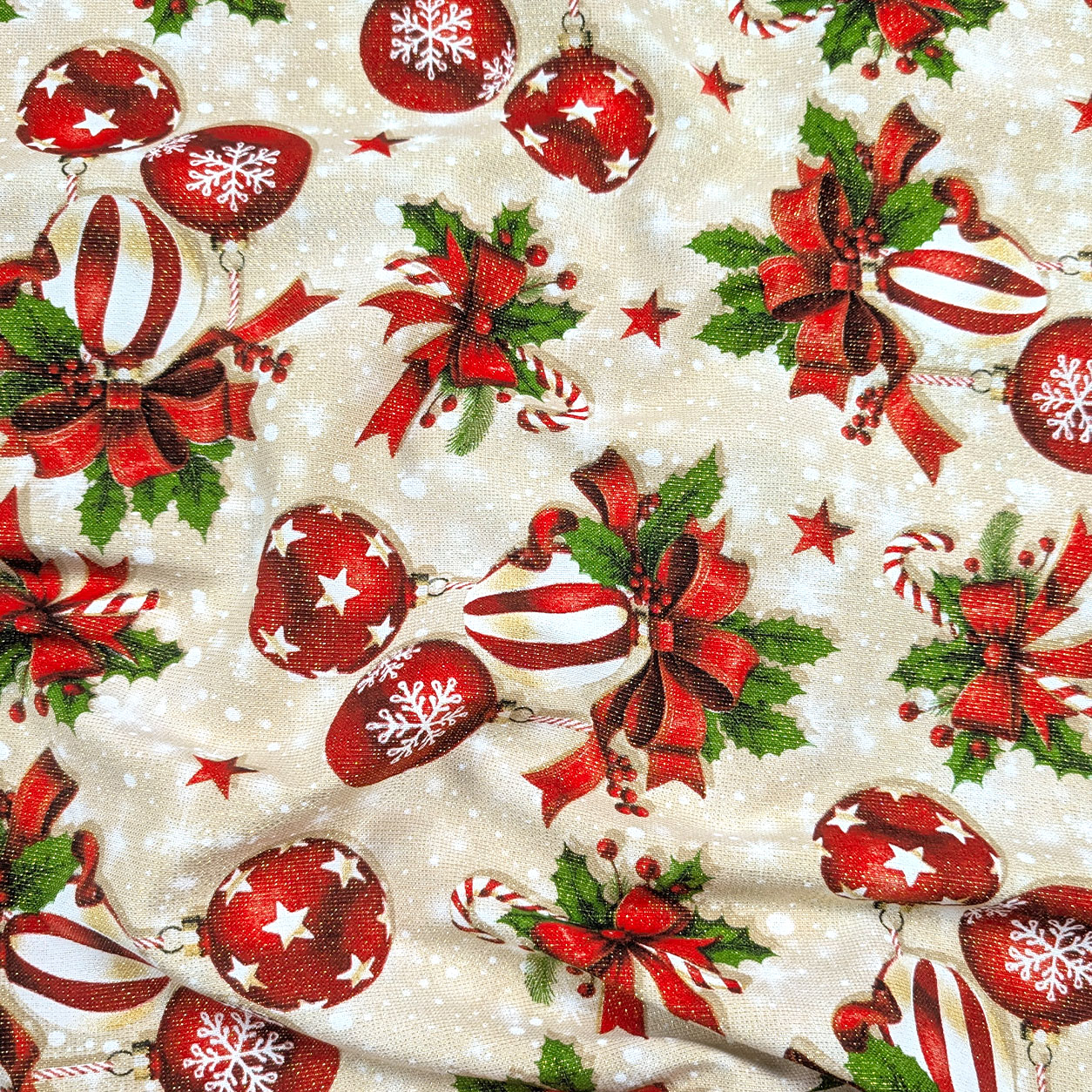 Panama Lurex Palline di Natale Image