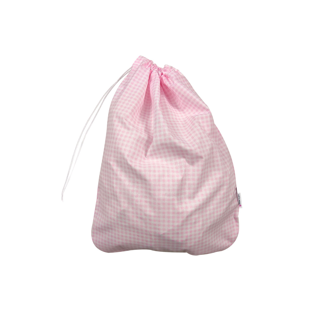 Sacchetto per il Cambio Asilo Quadretti Rosa