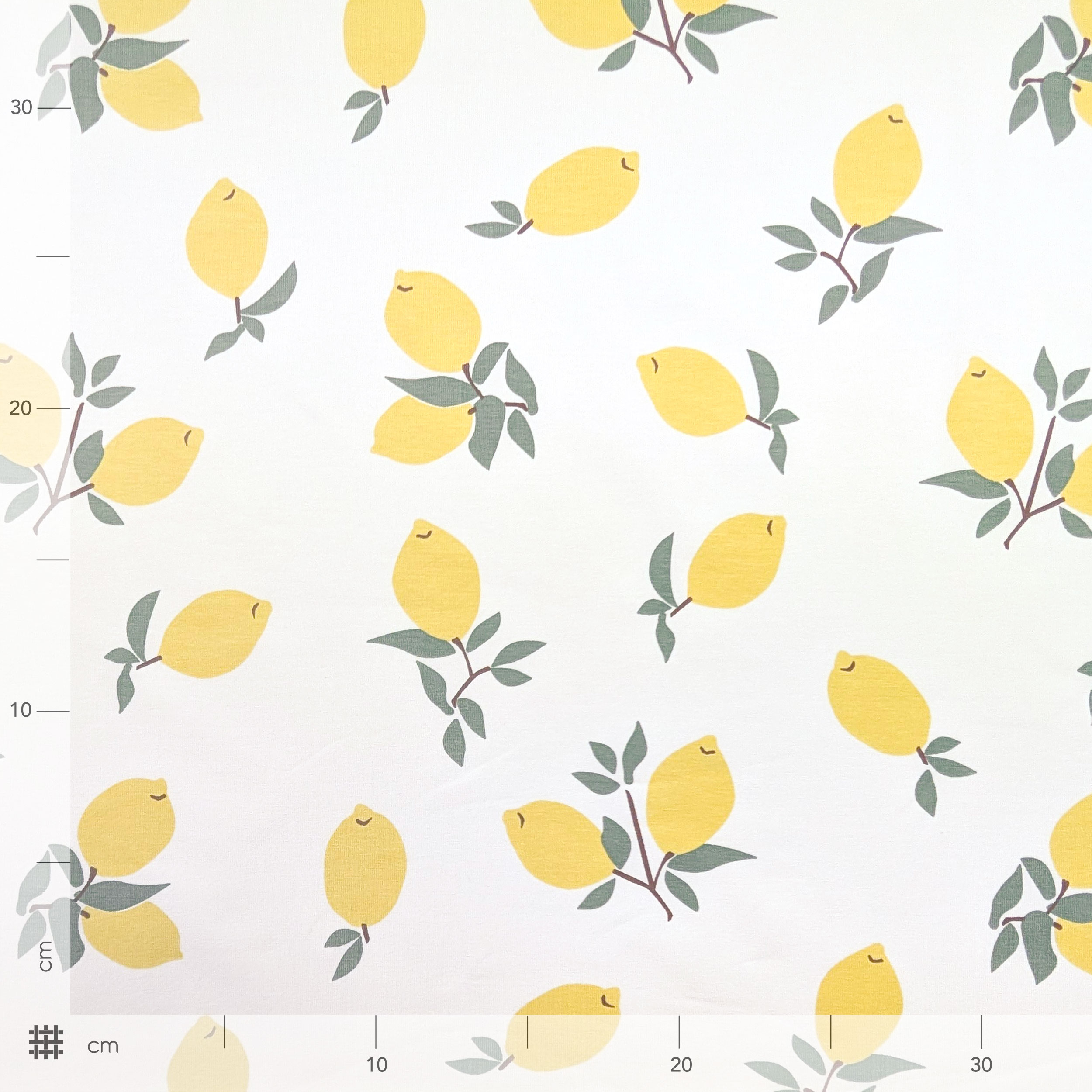 Jersey Cotone Fantasia Limoni Image
