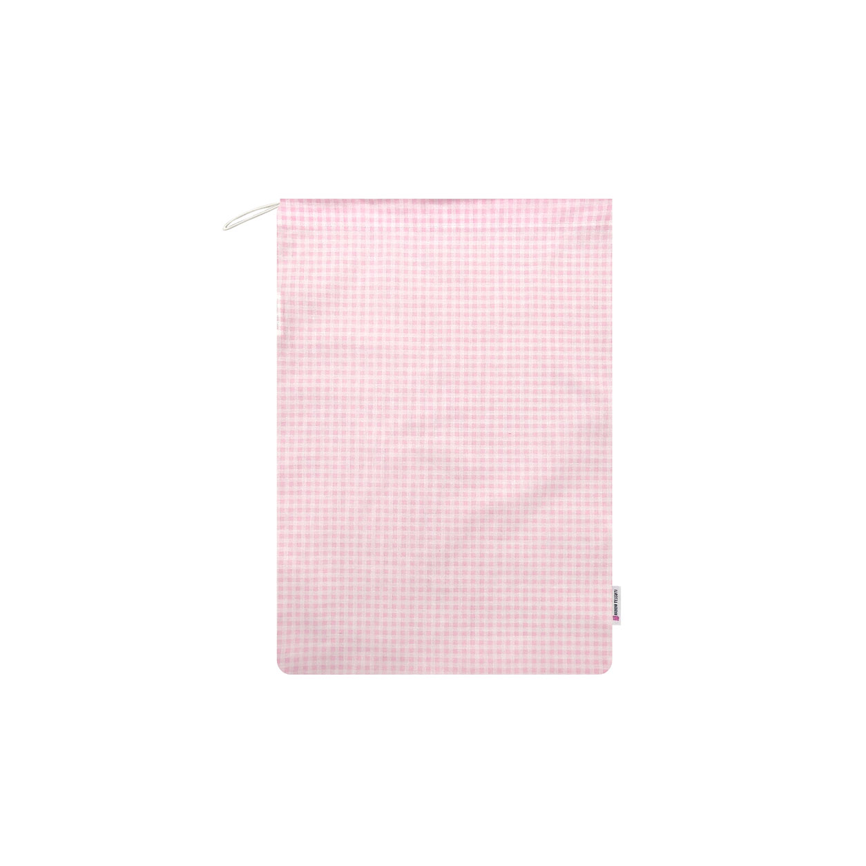 Sacchetto per il Cambio Asilo Quadretti Rosa