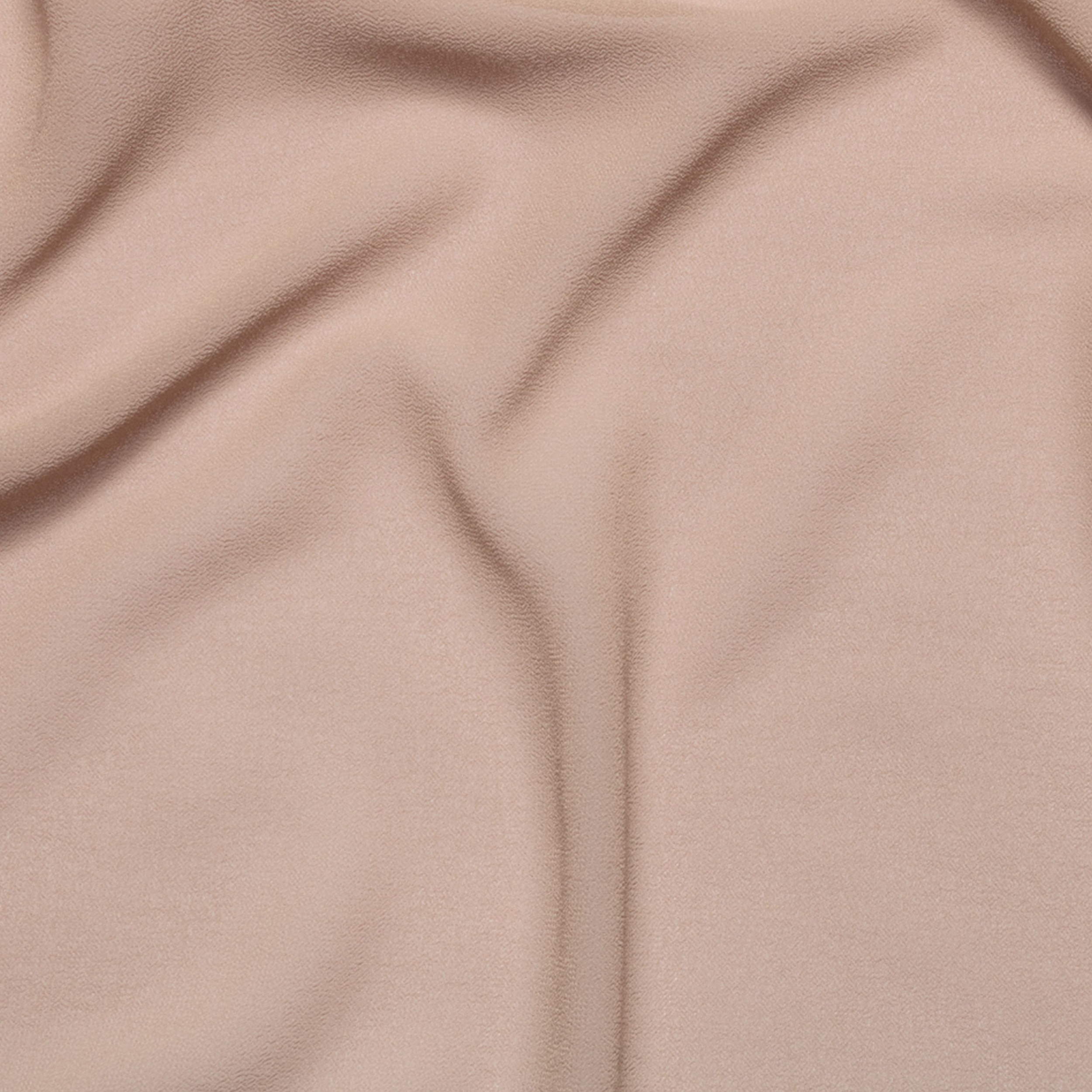 Tessuto Georgette Elasticizzato Tinta Unita Rosa Antico  1