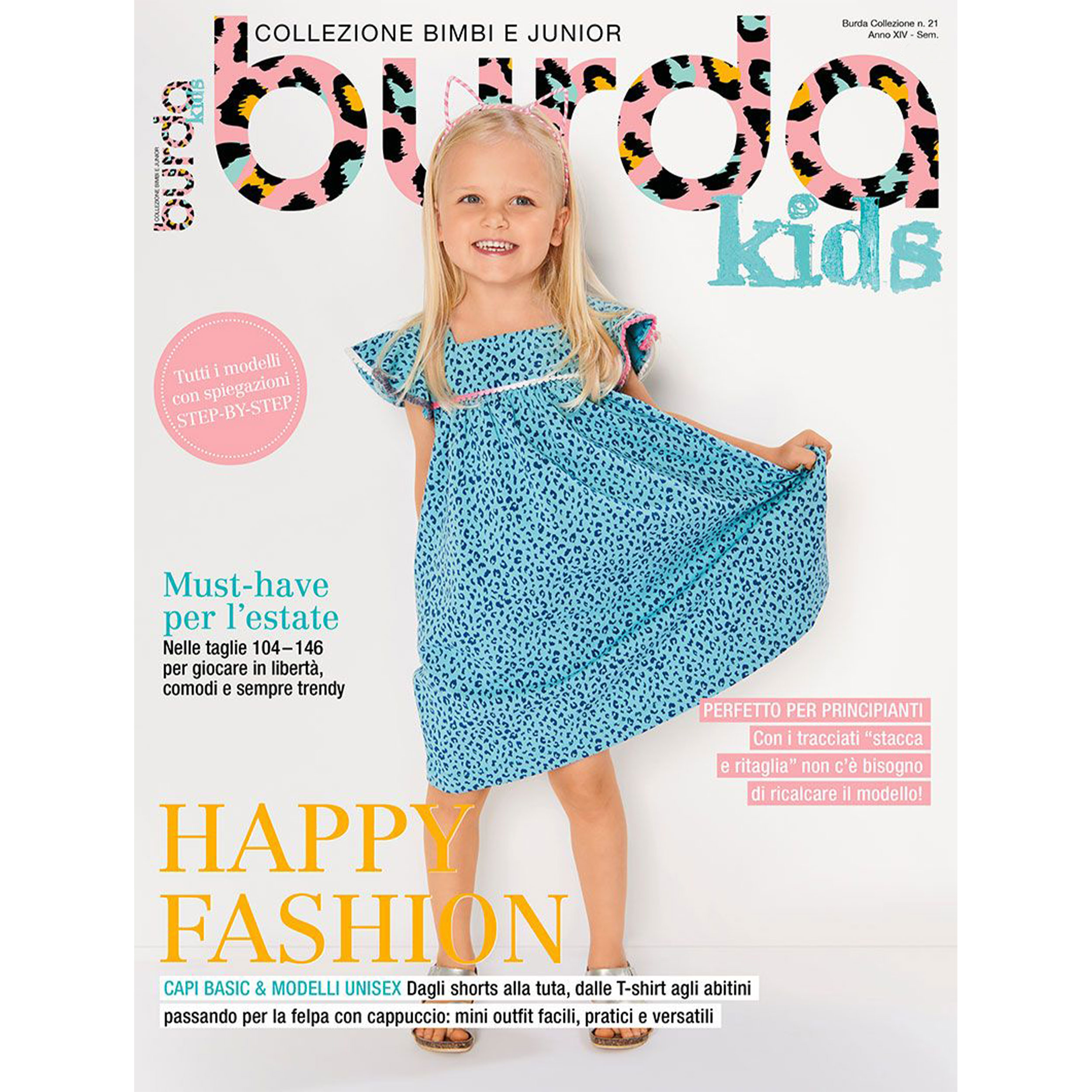 Rivista Burda Collezione Kids n.21 - Happy Fashion Image