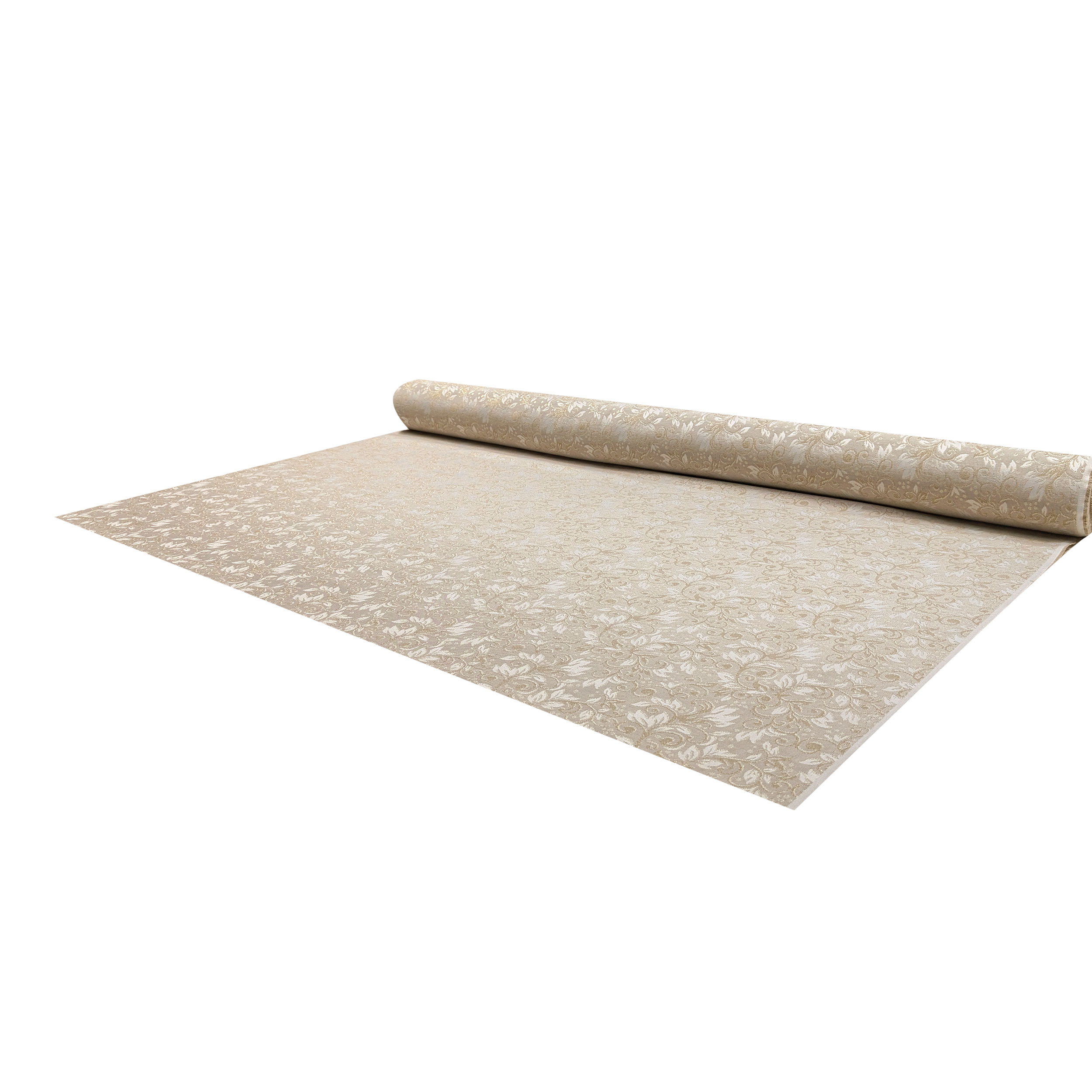 Jacquard Damascato Beige Oro Lurex Image