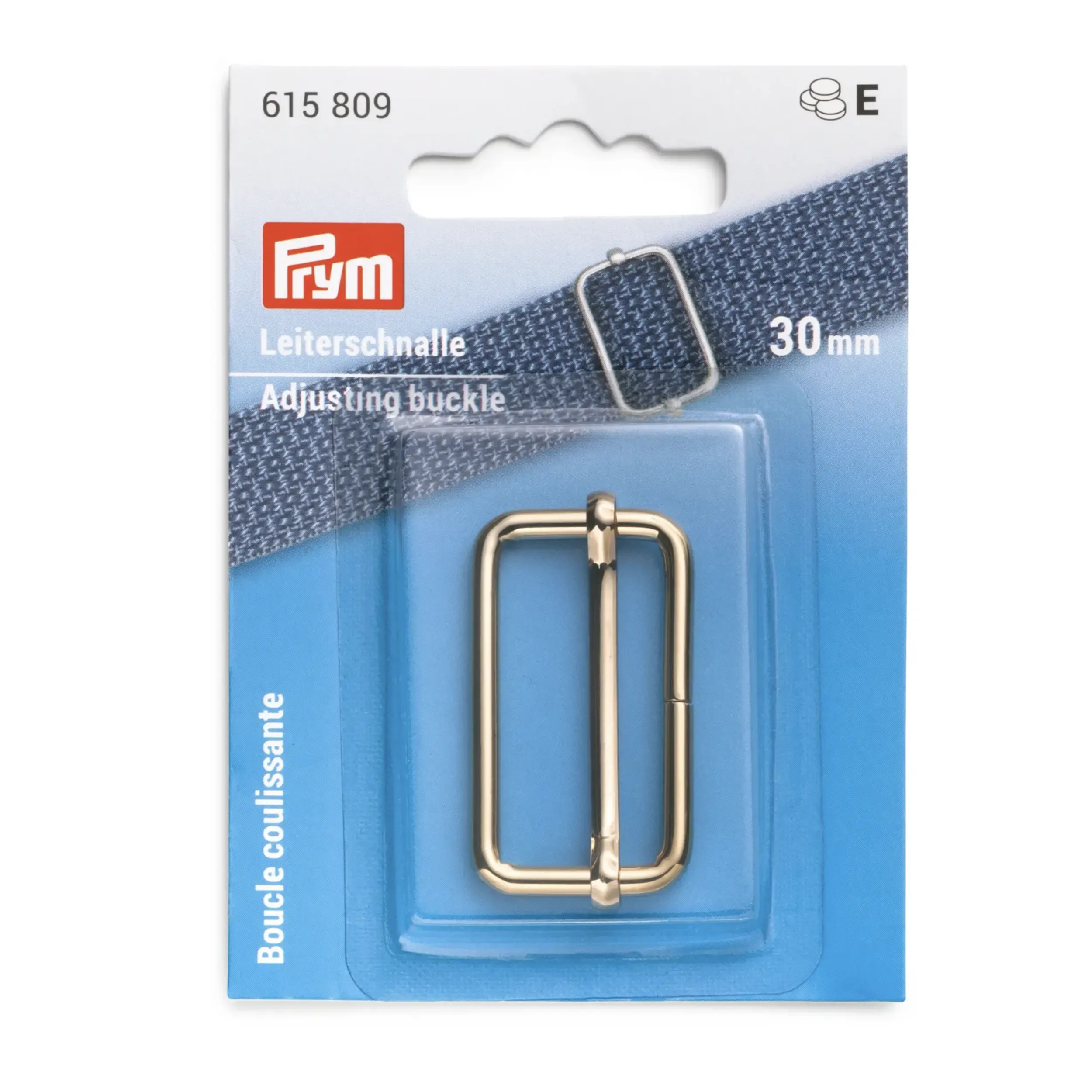  Fibbia Regolatrice Oro 30 mm Prym  Image