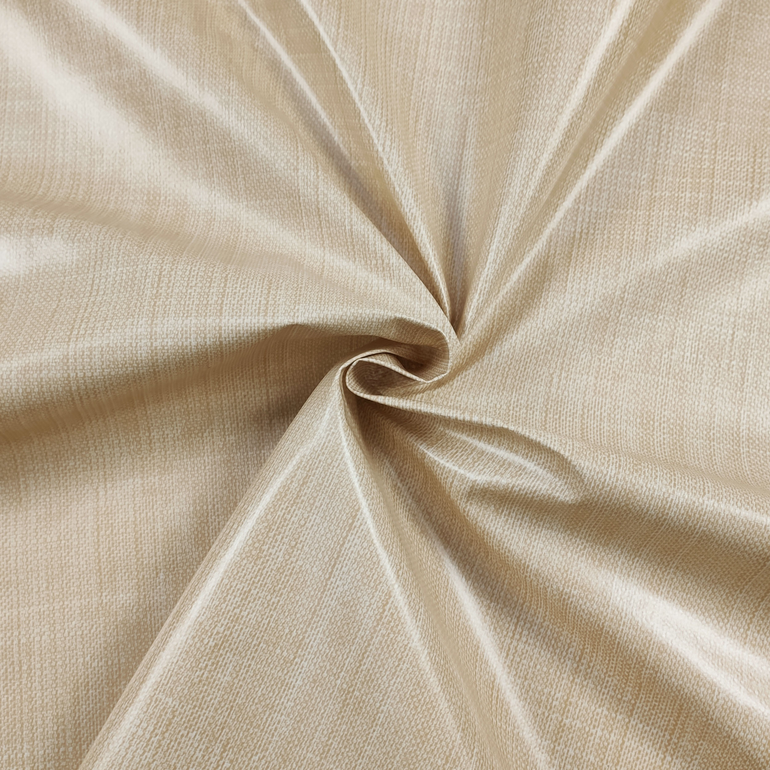 Tessuto per Tovaglia Plastificata Beige Melange