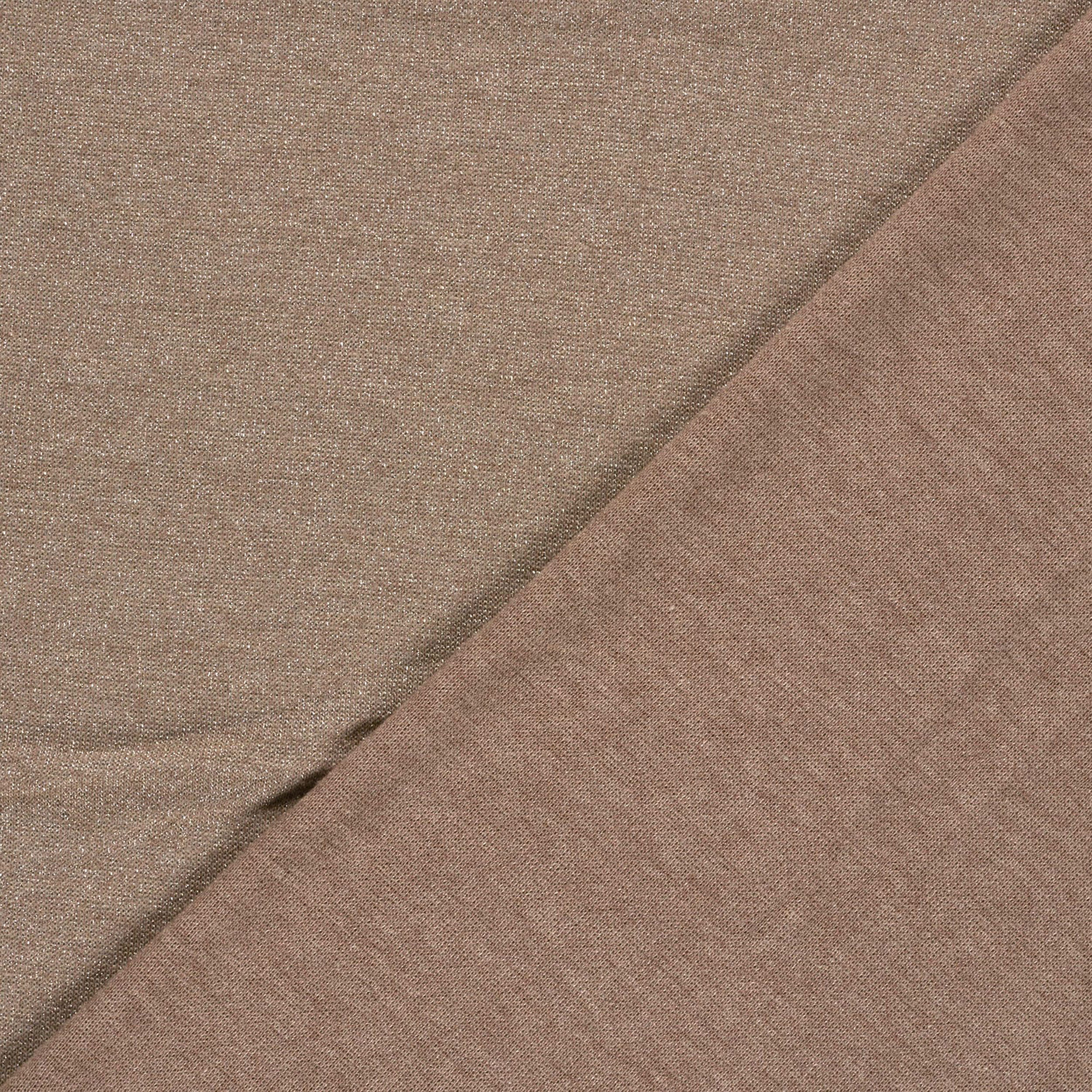 Maglia Mano Cashmere Beige Scuro Lurex Image