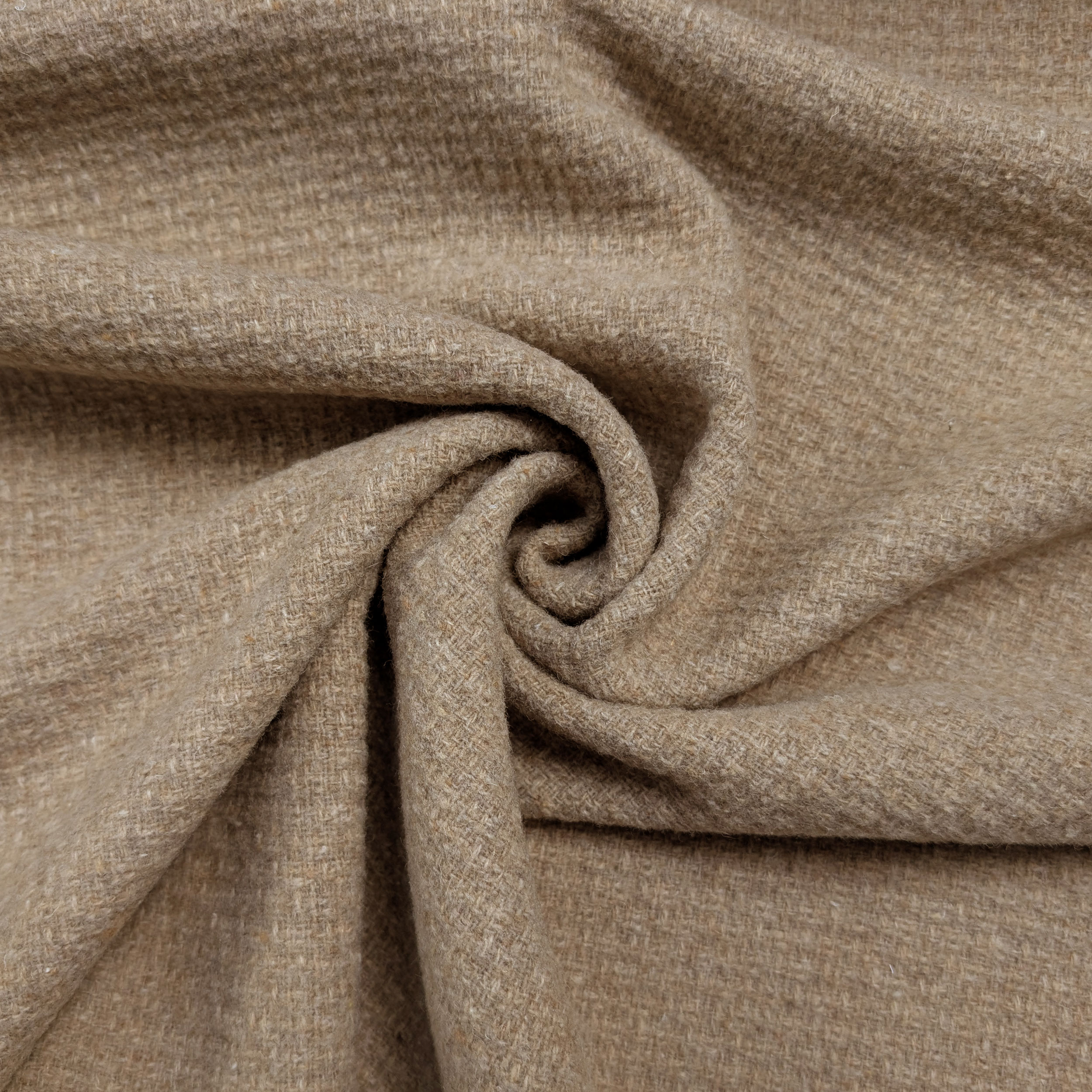 Cappotto Pesante Lana Cashmere Beige Image