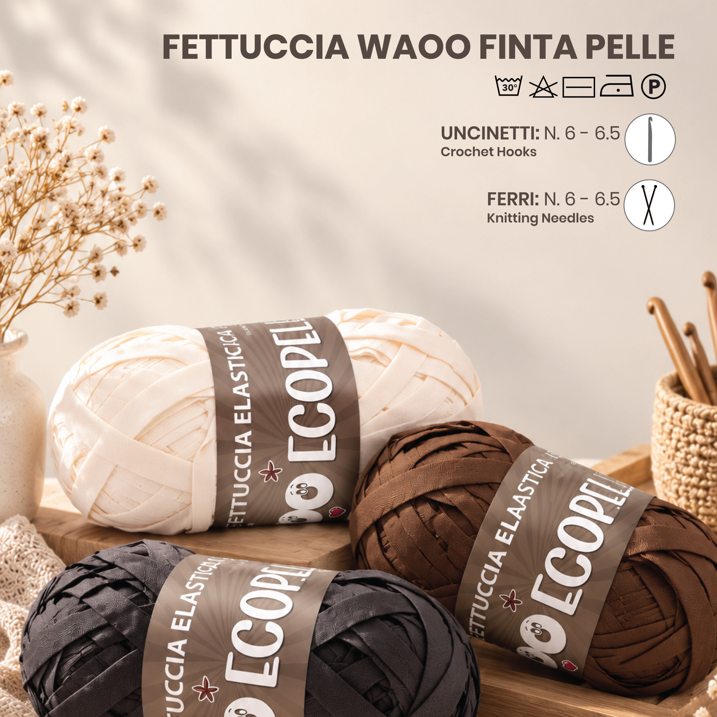 Fettuccia Waoo Finta Pelle Image