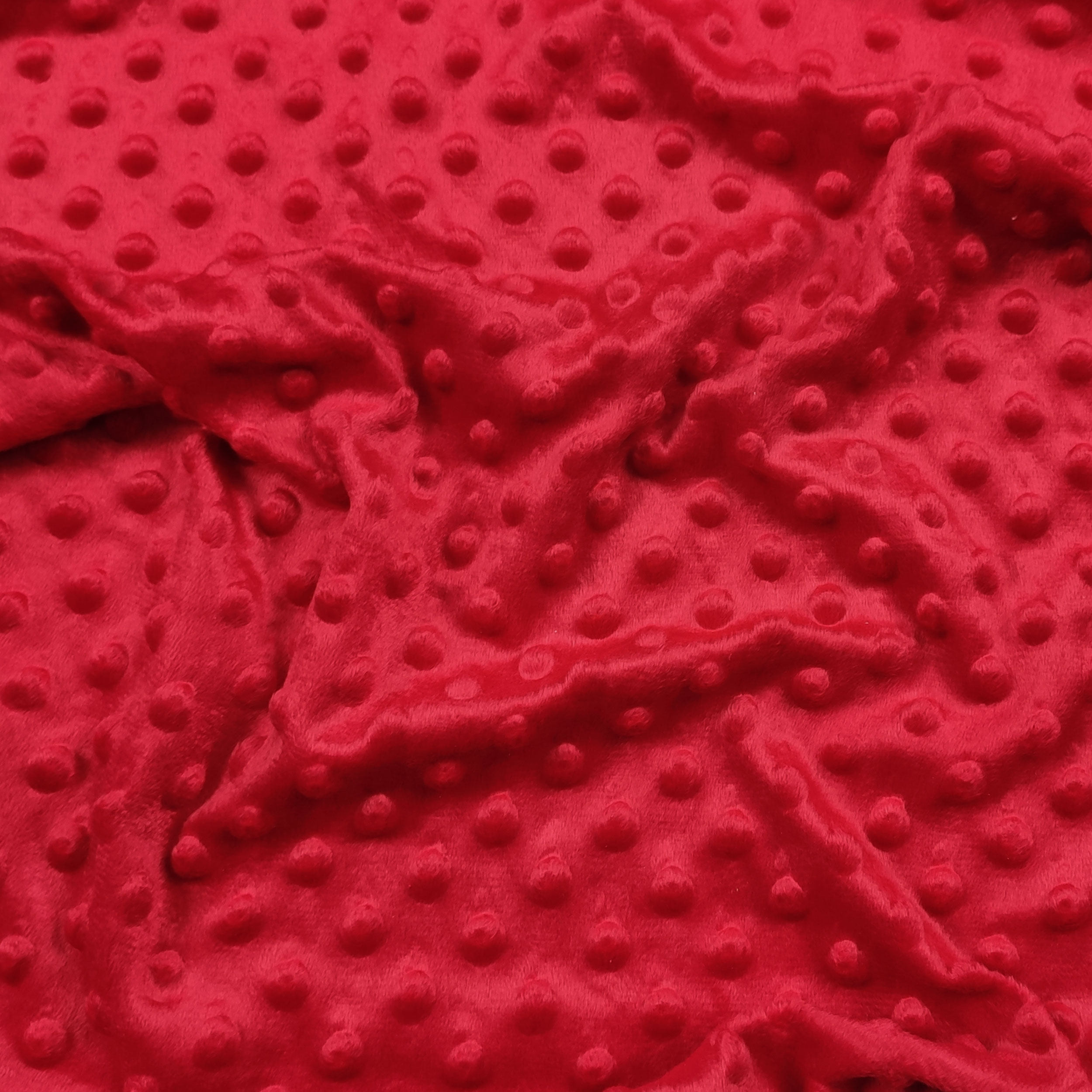Tessuto Minky Dots Peluche Image