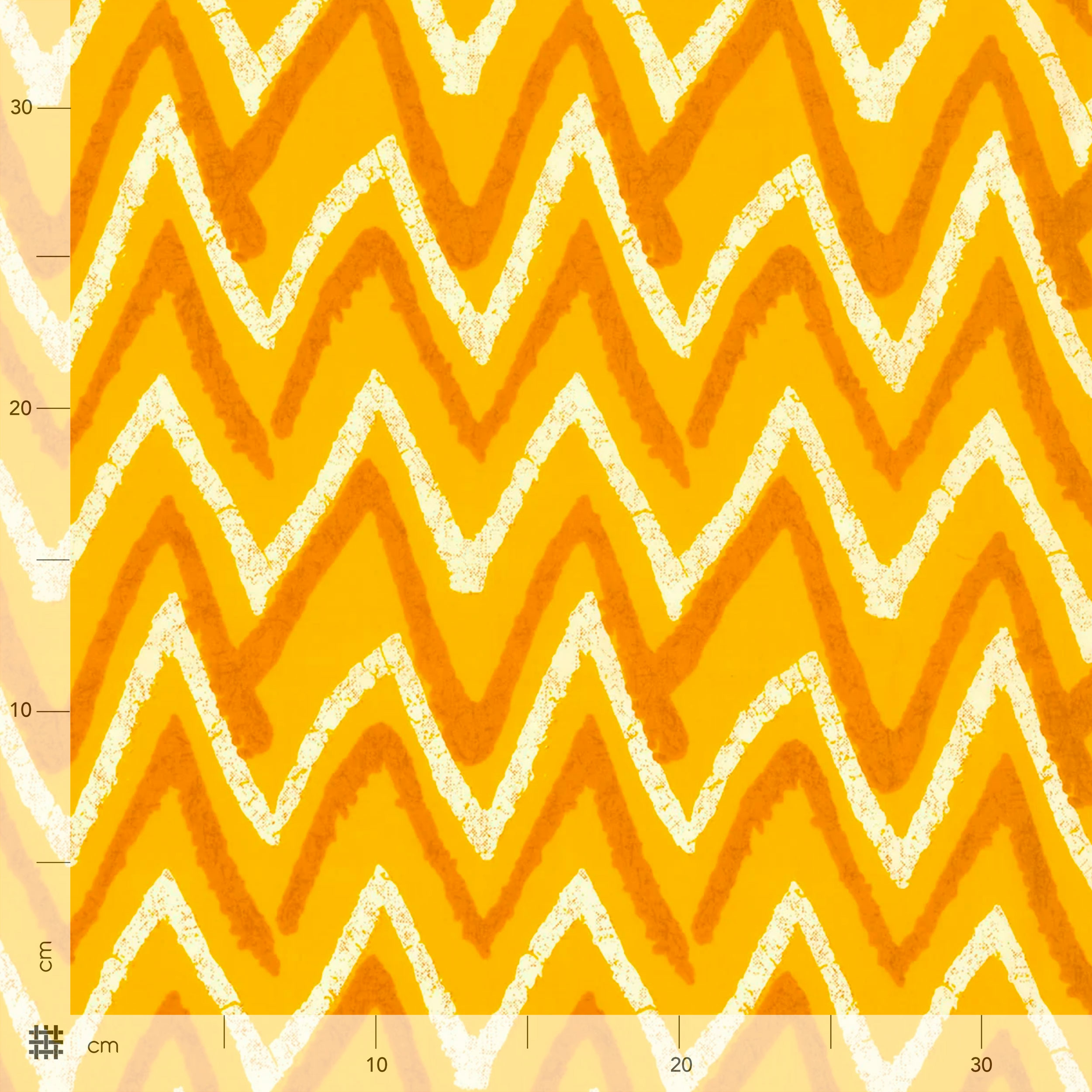 Cotone Fantasia Batik Giallo Image