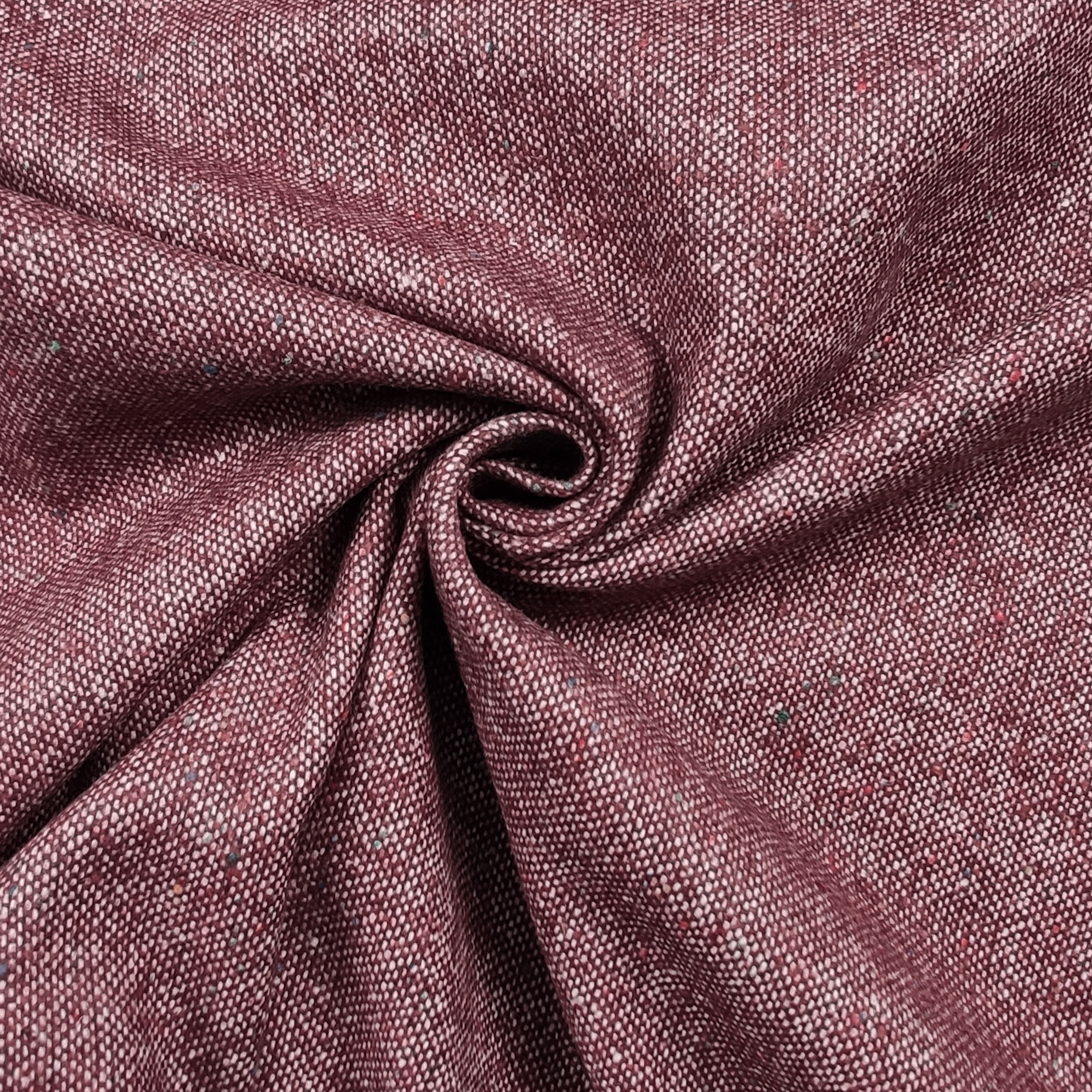 Scampolo Maglia Melange Rosso