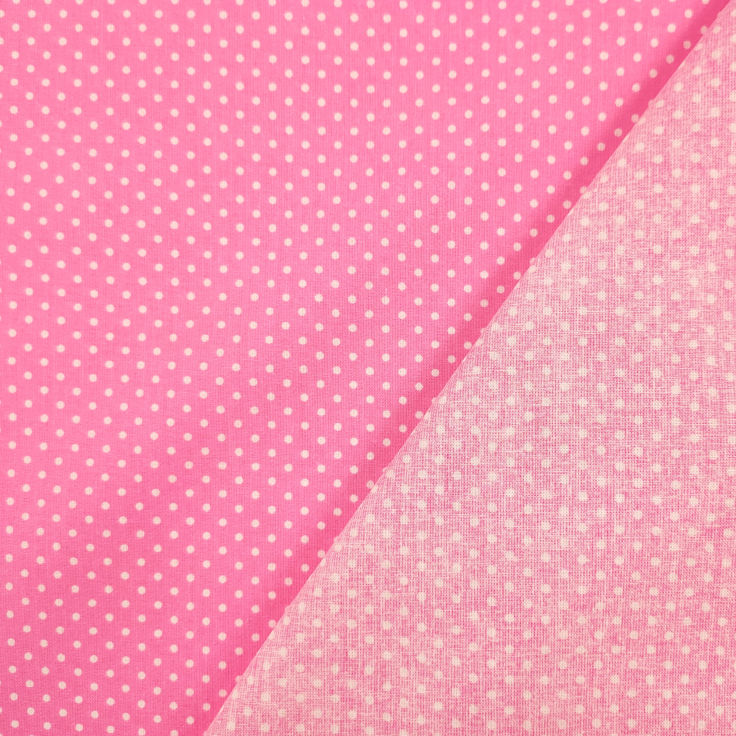 cotone abbigliamento pois sfondo rosa