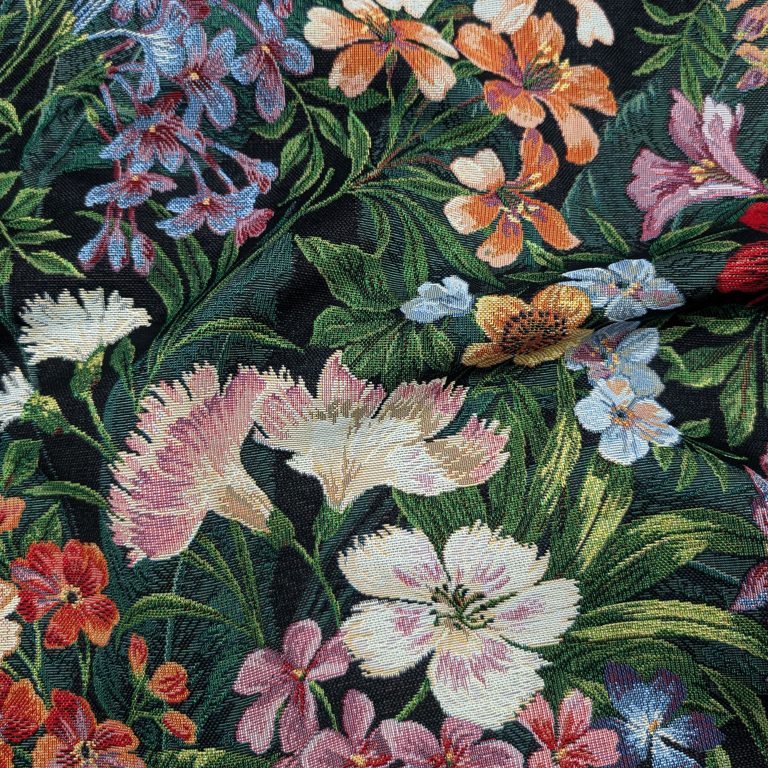 Tessuto Gobelin Fantasia Bouquet Floreale Image