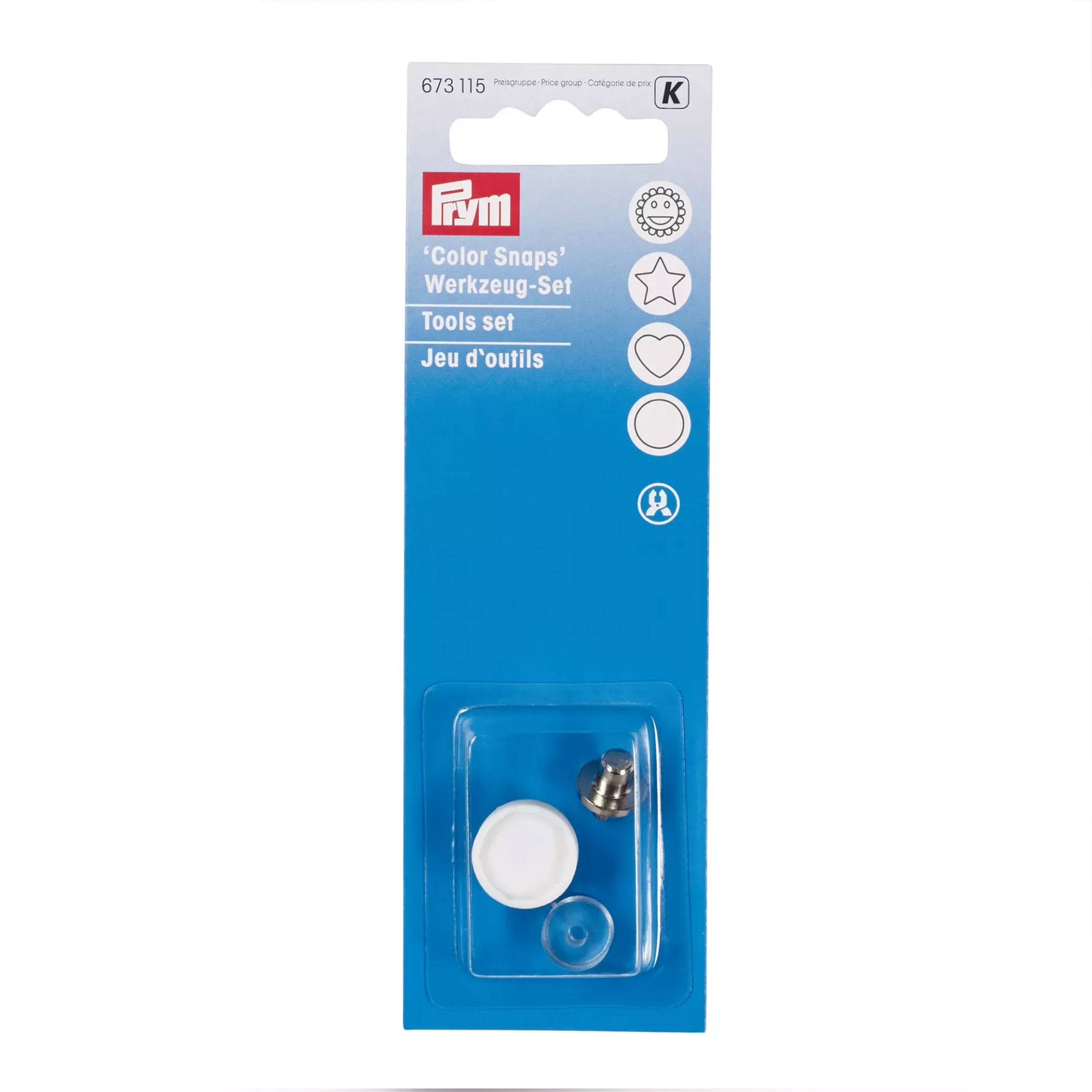 Set Attrezzi Color Snap Prym per Pinza Vario Image