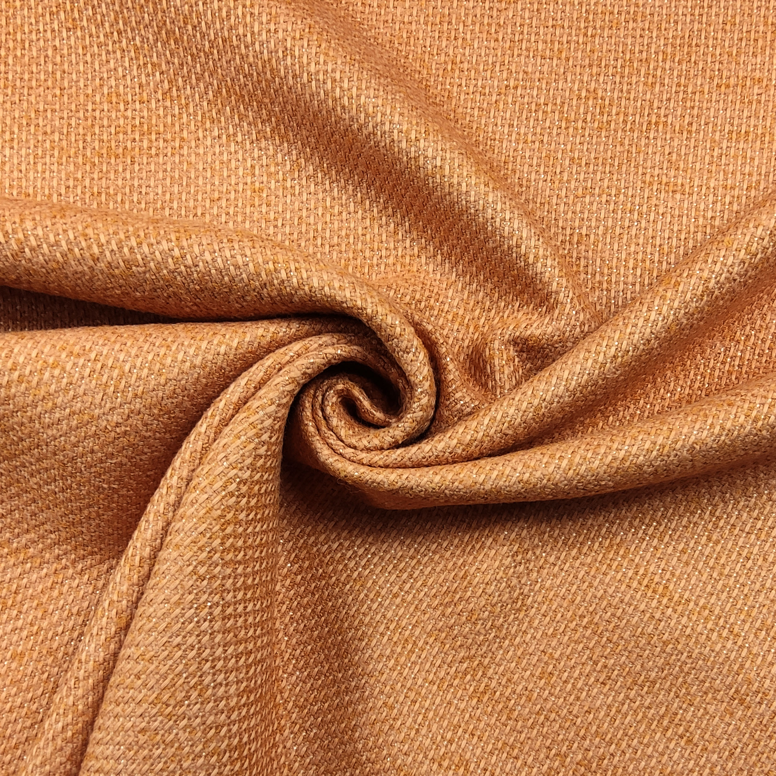 tessuto-tweed-arancio-chiaro