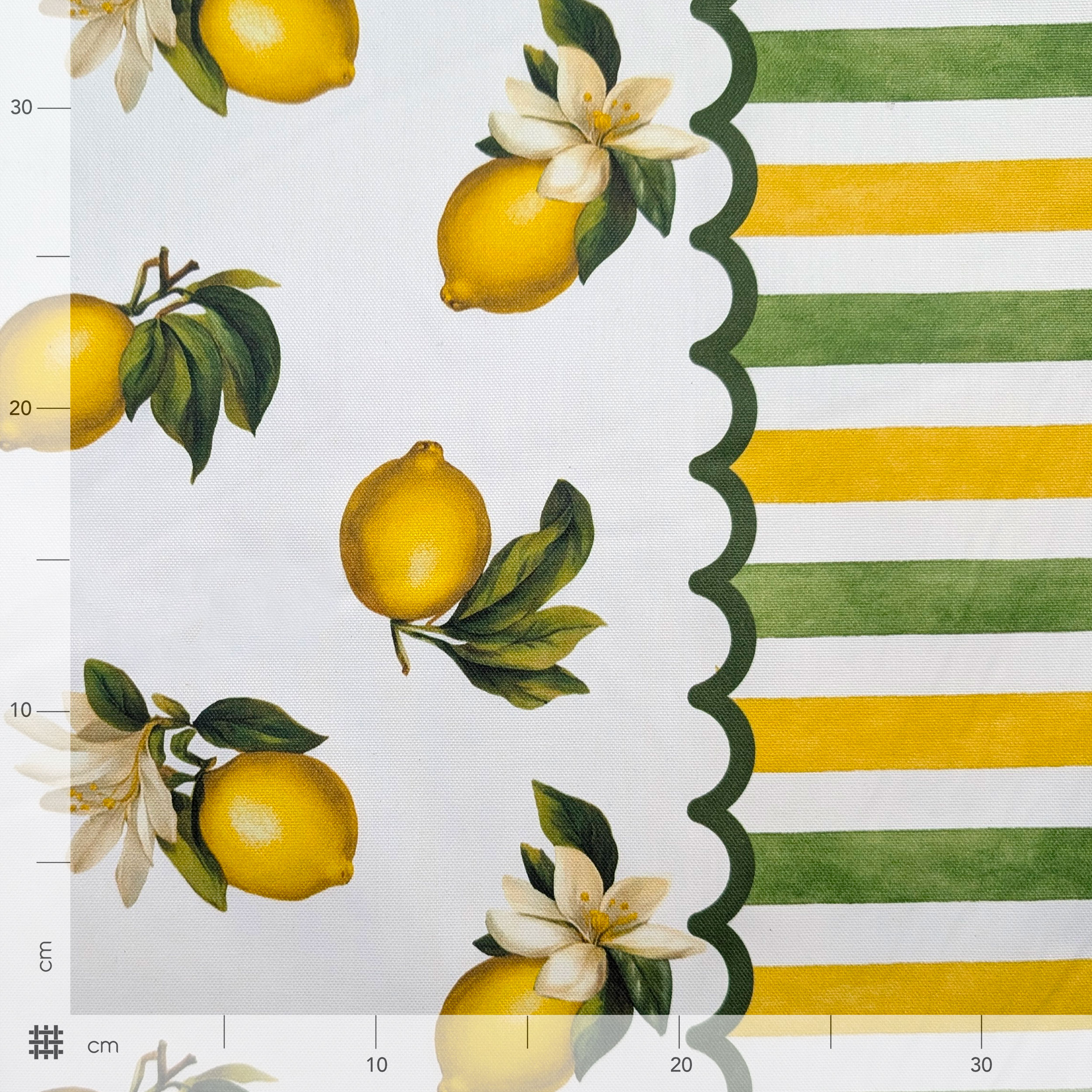 Tessuto per Tovaglia Resinata Limoni Estivi Image