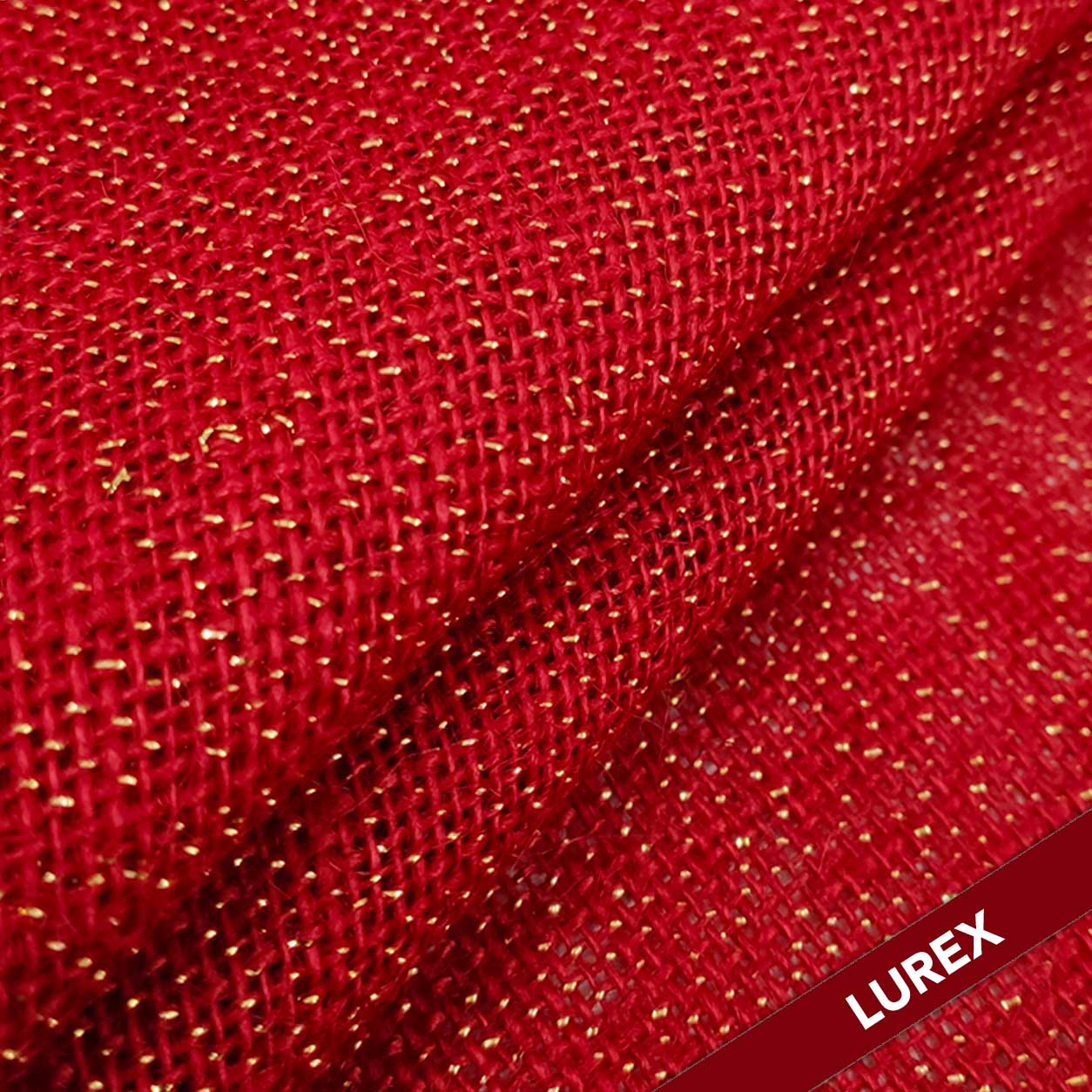 Juta Lurex Rosso Image