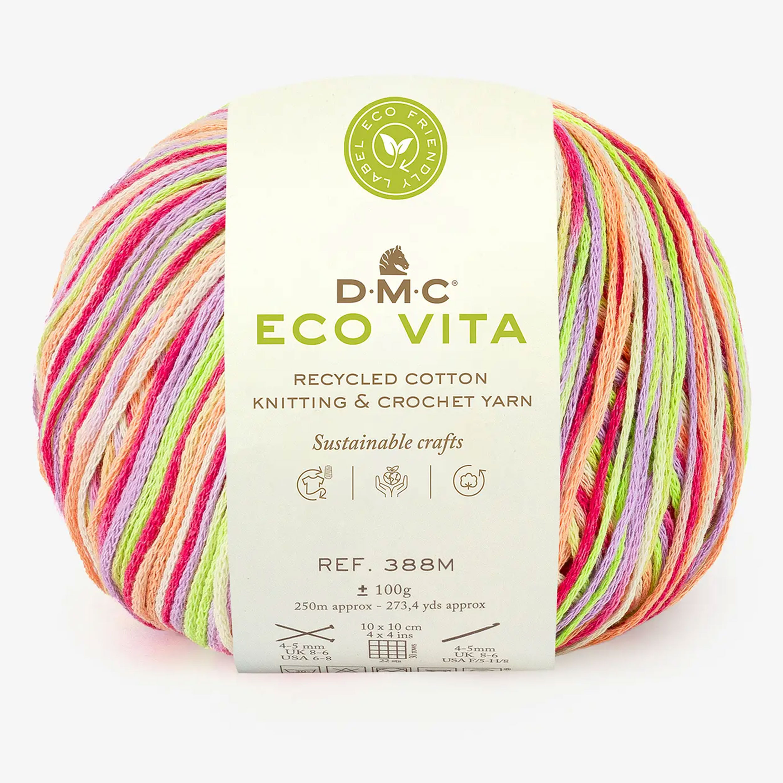 Filato DMC Eco Vita Knitting and Crochet Multicolor Image