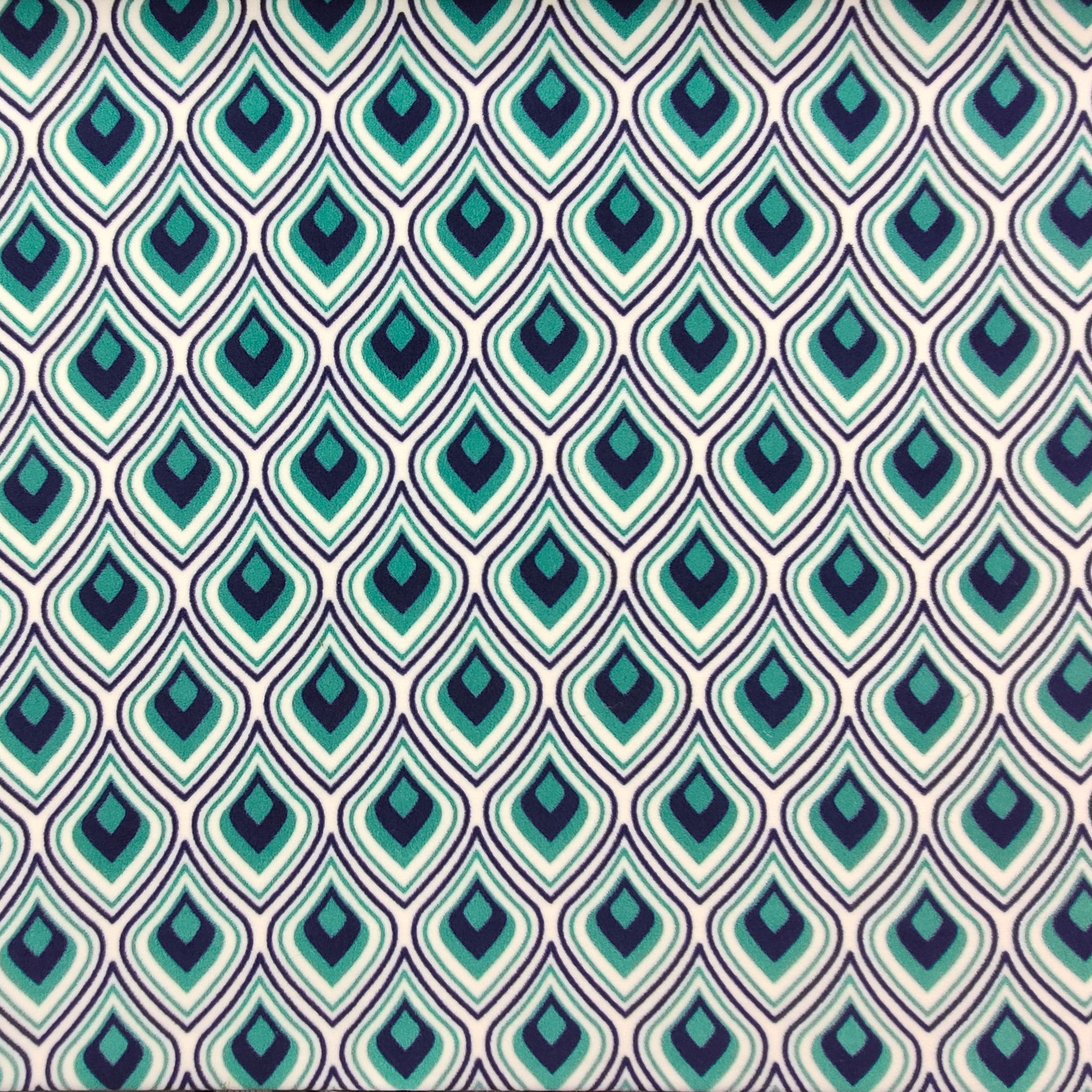 Pile Geometria Blu e Verde Acqua Image