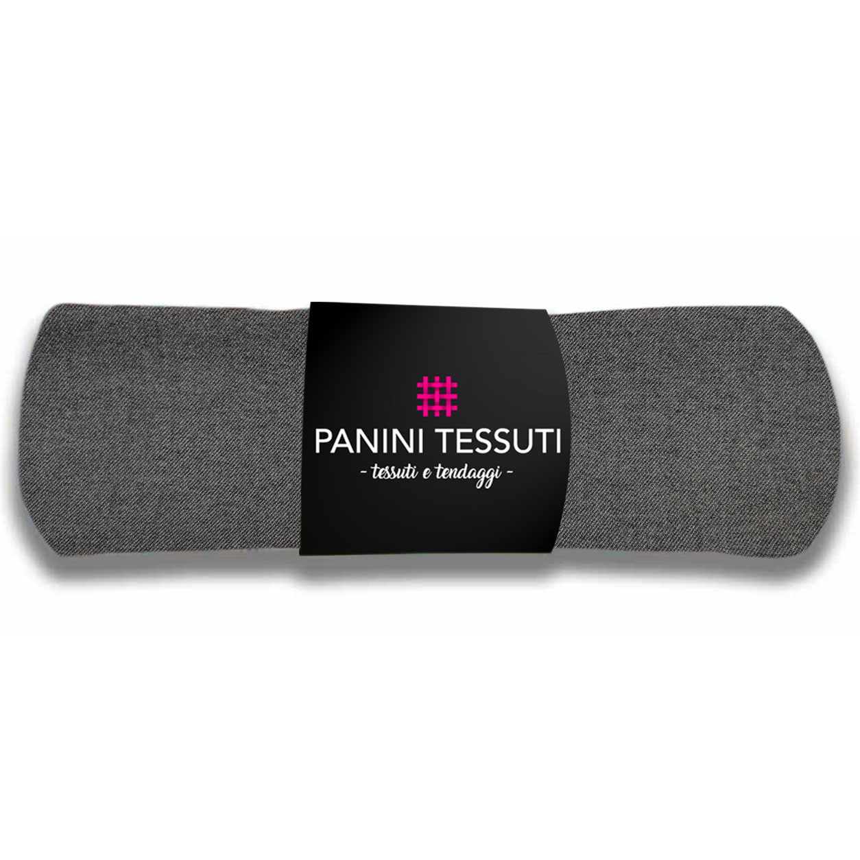 Scampolo Tessuto Cotone Grigio