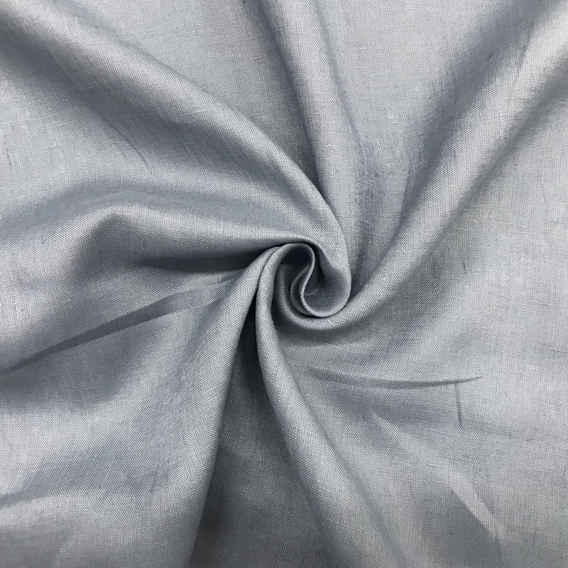 Tessuto per abbigliamento lino grigio