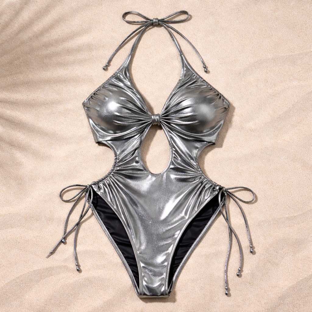  Tessuto Lycra Effetto Metallico Special Image