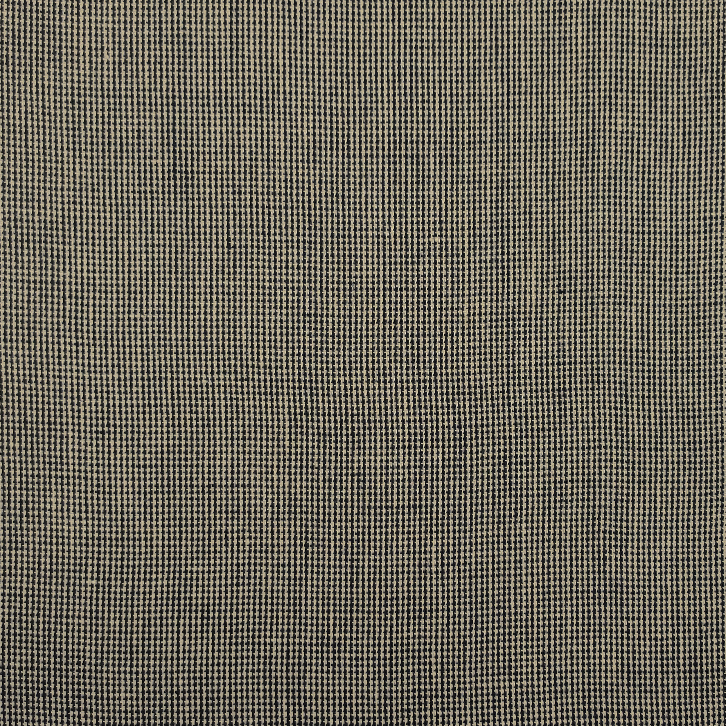 Scampolo Tessuto Cotone Micro Fantasia Beige e Nero