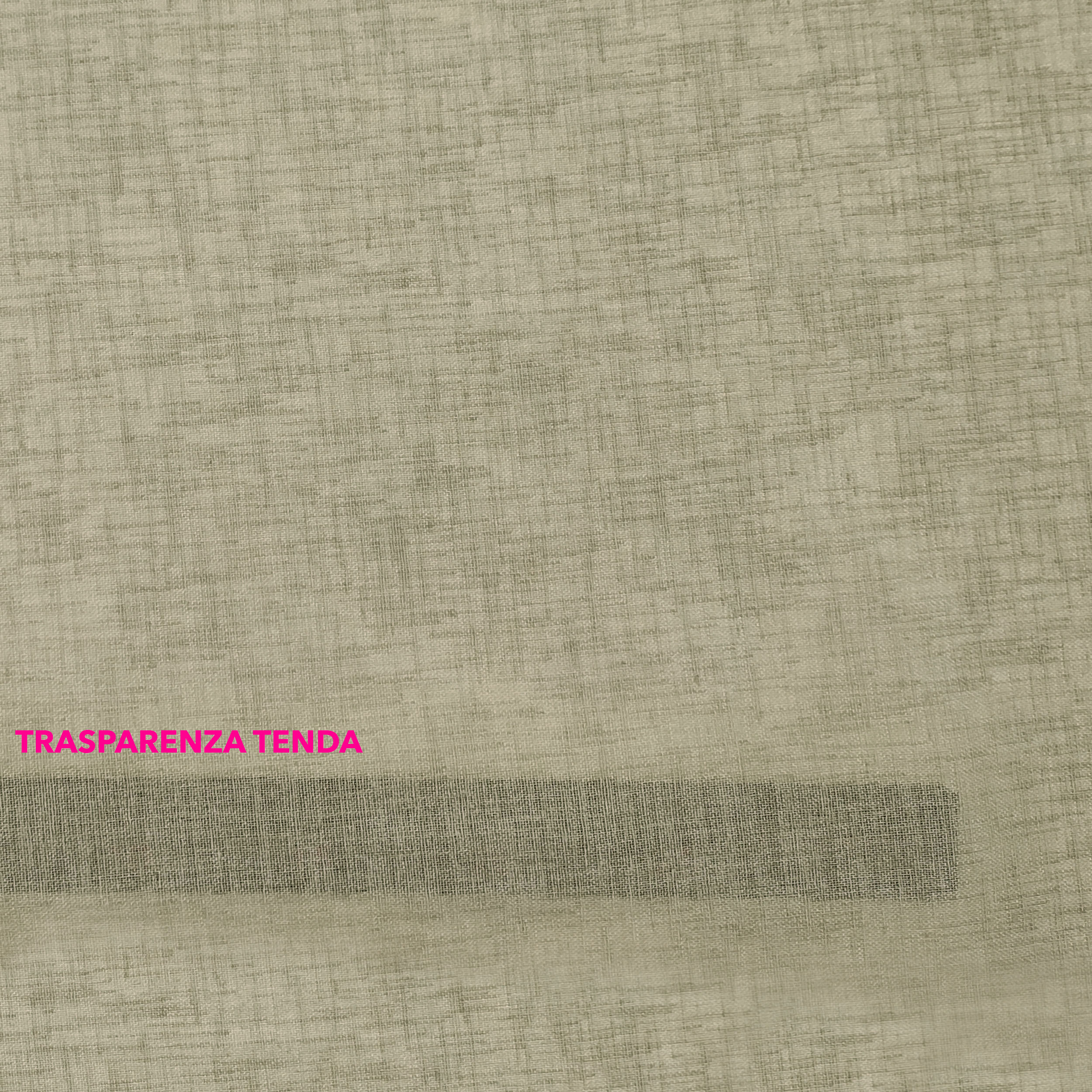 Tessuto Tenda Finto Lino Tinta Unita Beige Image