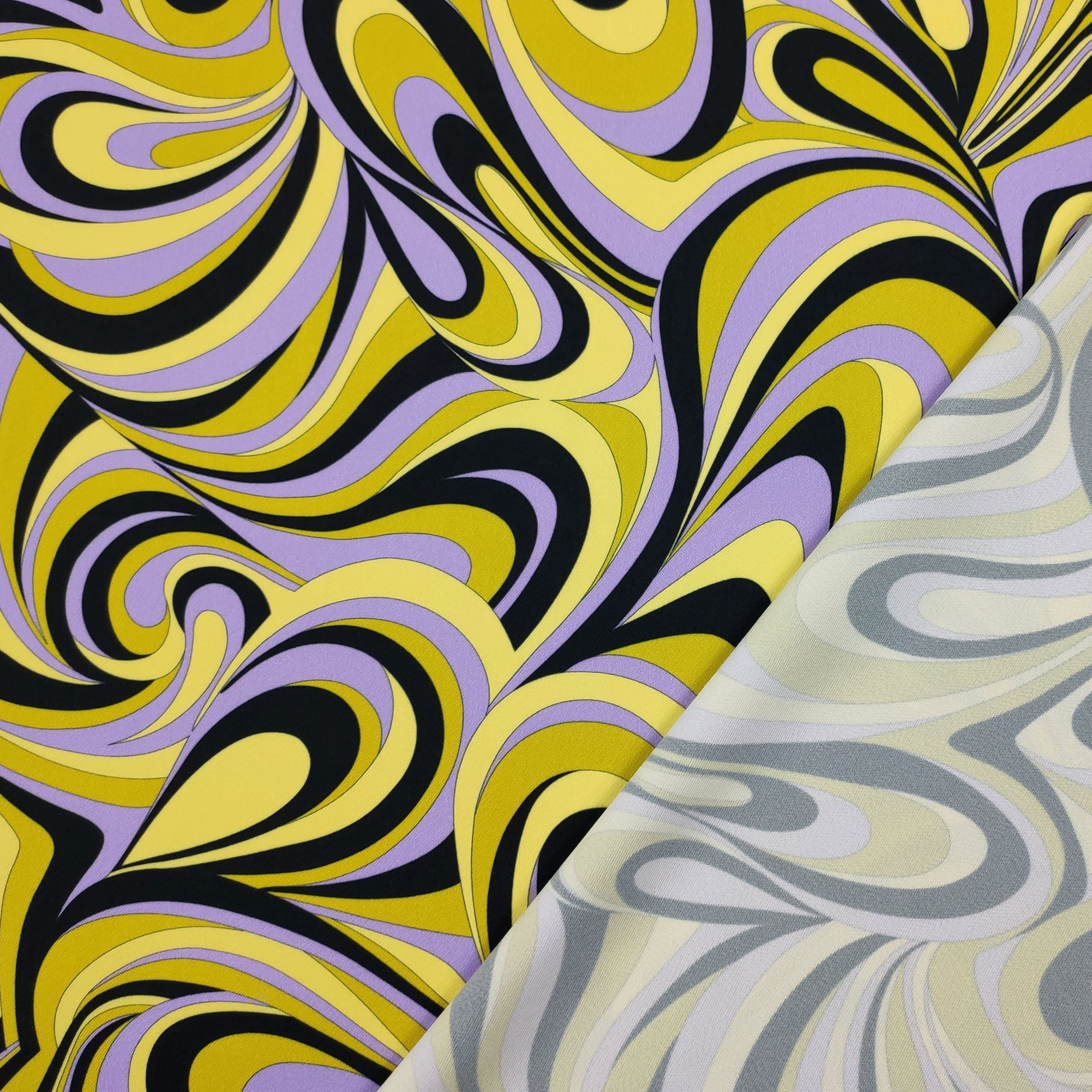 Cady Elasticizzato Moda Giallo