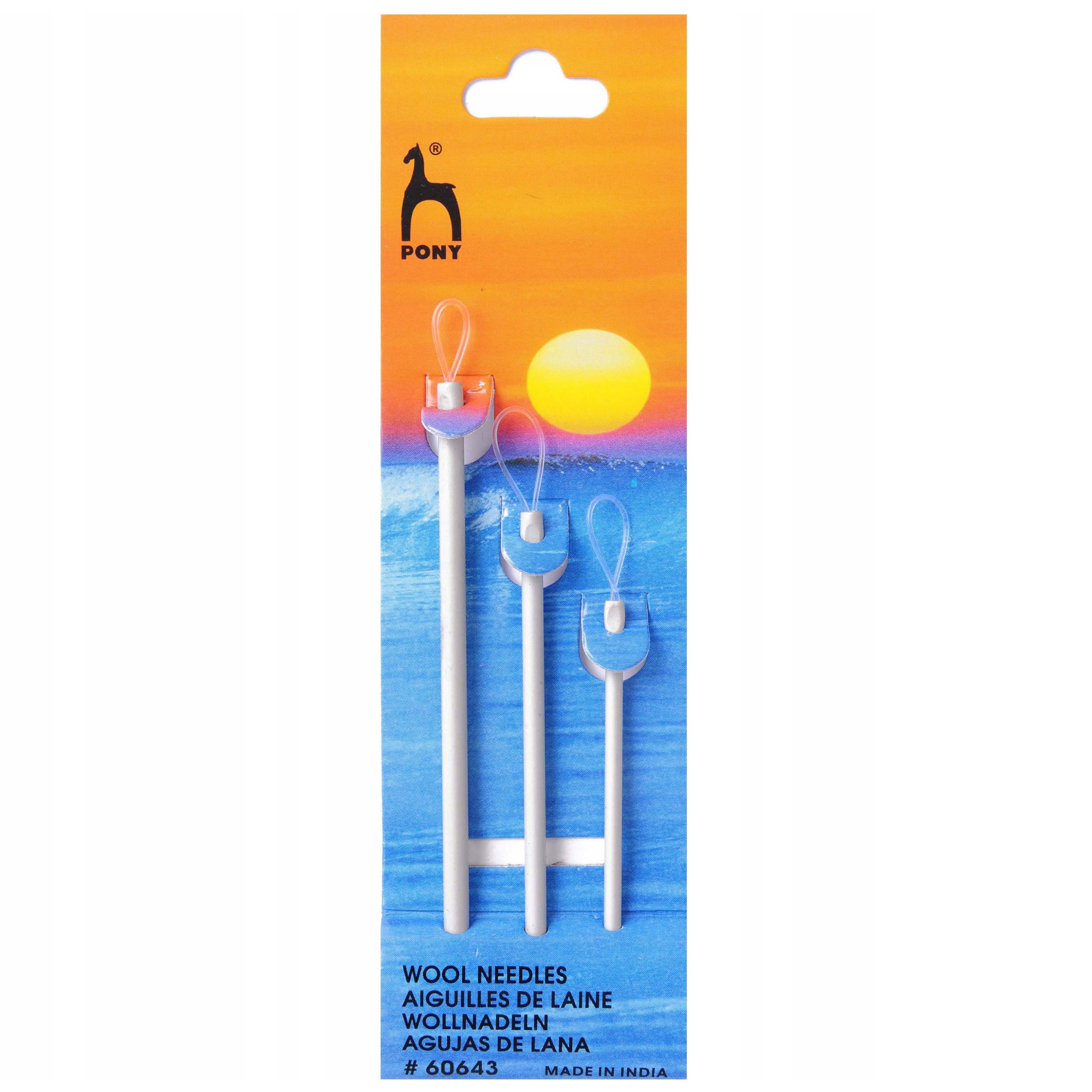 Set Aghi Pony per Lana Occhiello Flessibile
