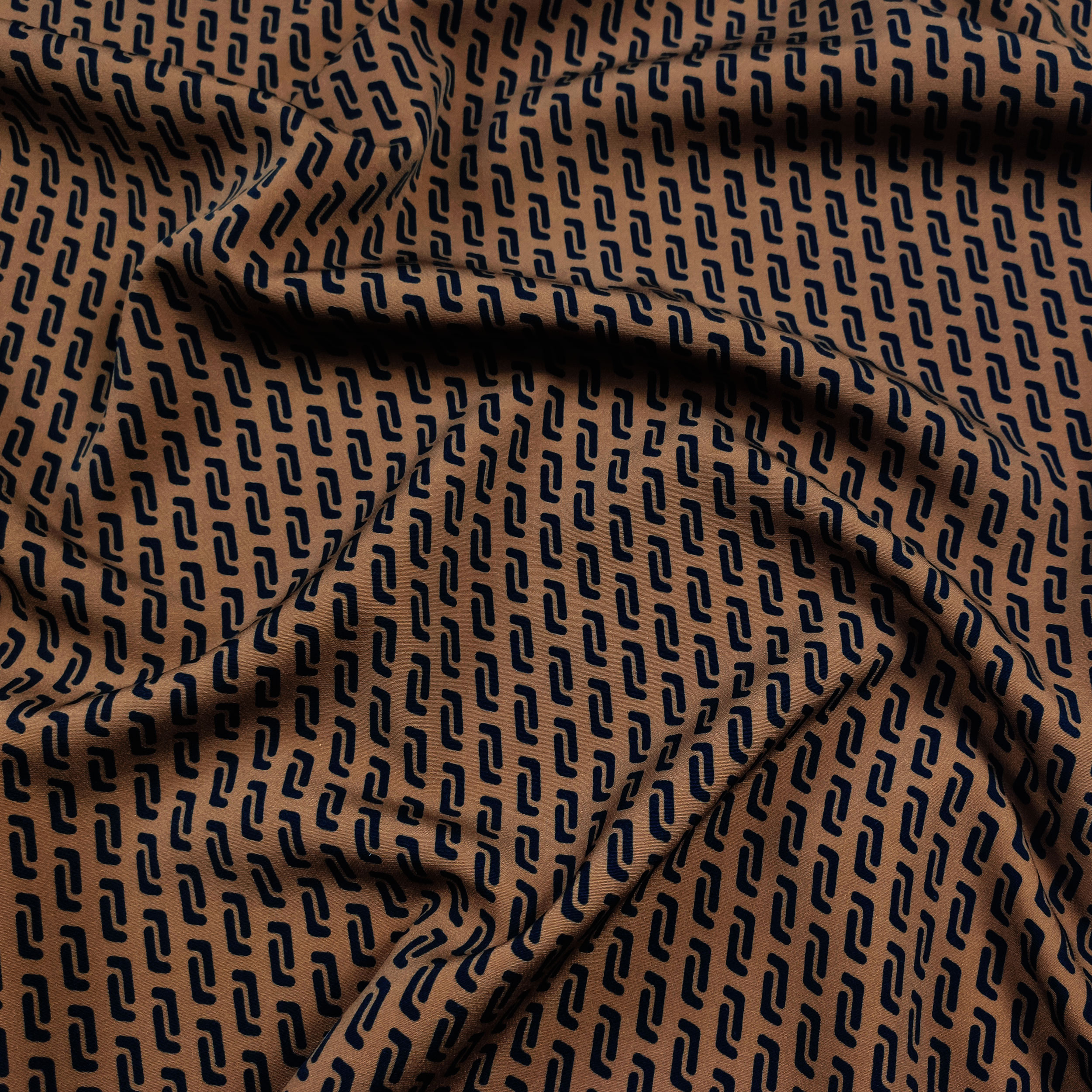 Comfort Elasticizzato Motivi Astratti Sfondo Bruciato