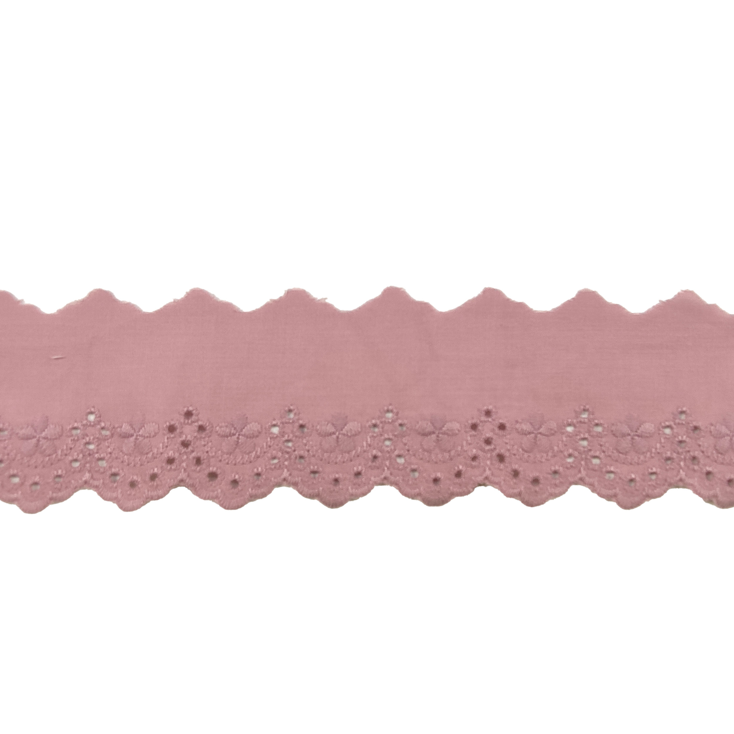 Bordo Sangallo Prym Floreale Rosa