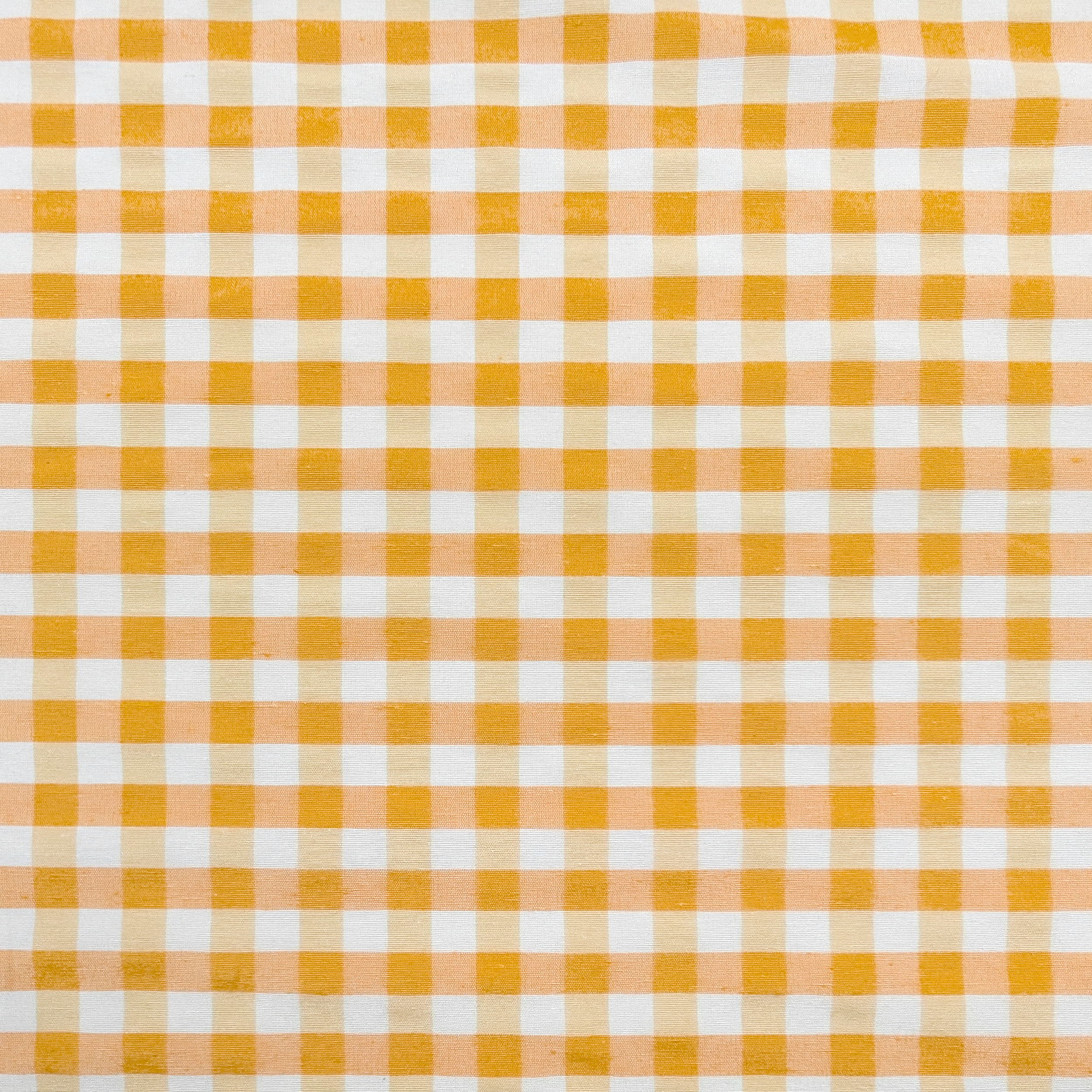Tessuto Tinto in Filo Fantasia Quadretti Gialli Image