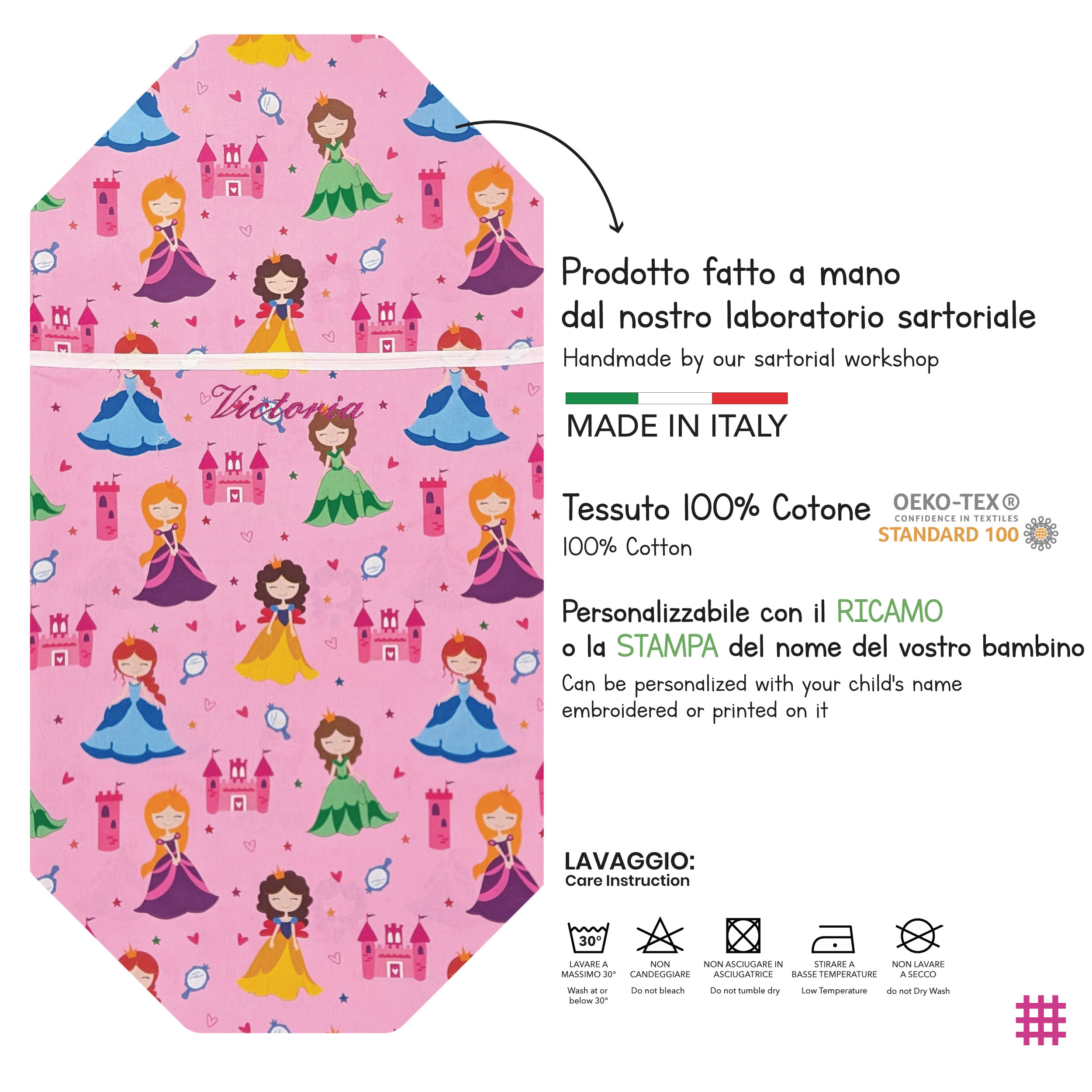 Sacco Nanna Estivo Sagomato per Brandine Principesse Image