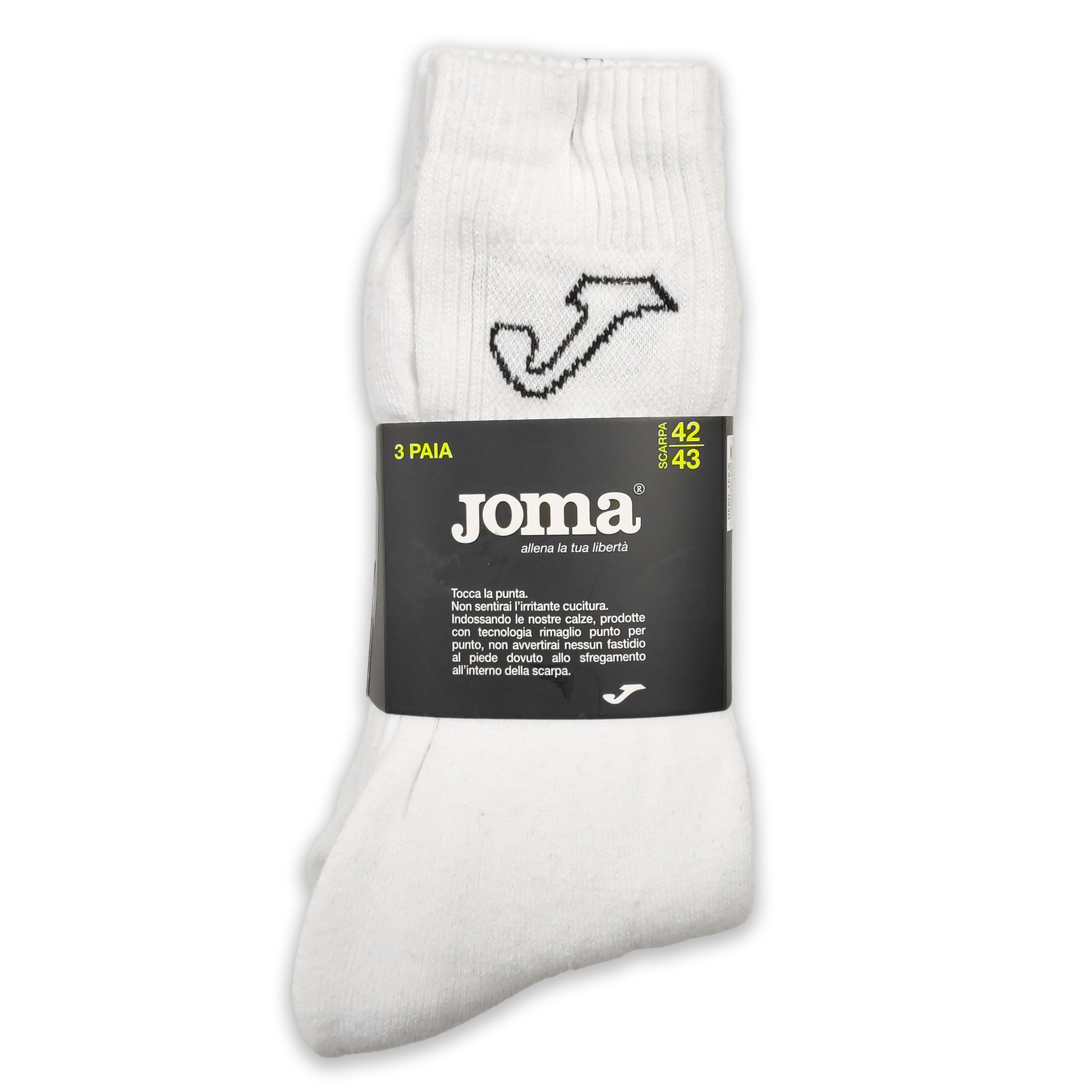 Calzini da Tennis Joma Bianco 42-43 Panini