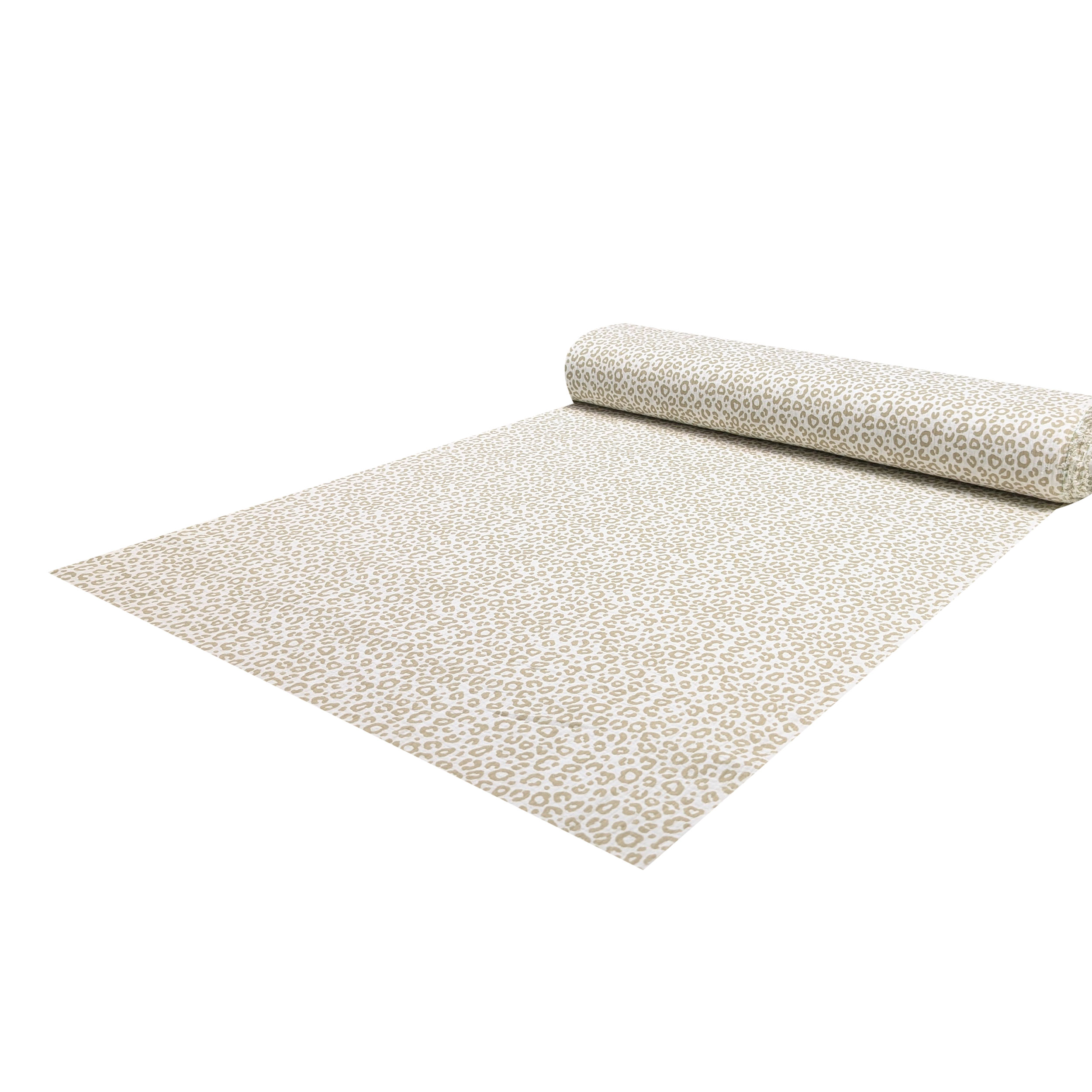 Mussola Cotone Maculata Beige Image