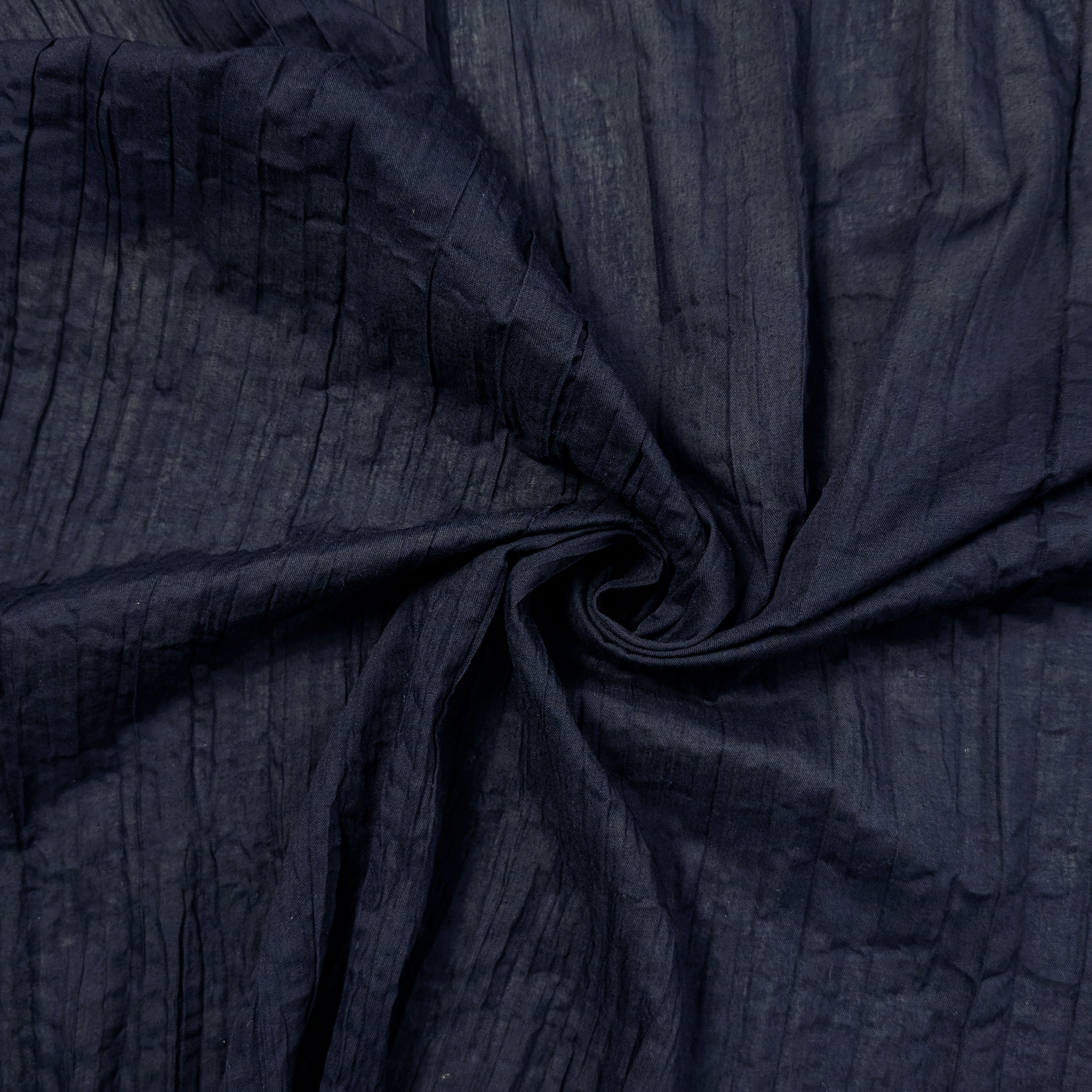Cotone Goffrato Blu Image