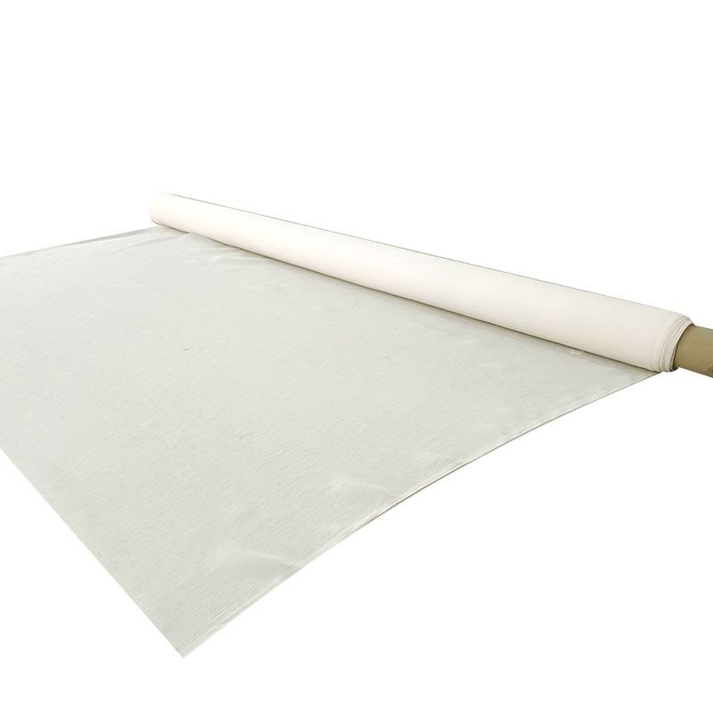Stoffa chiffon bianco