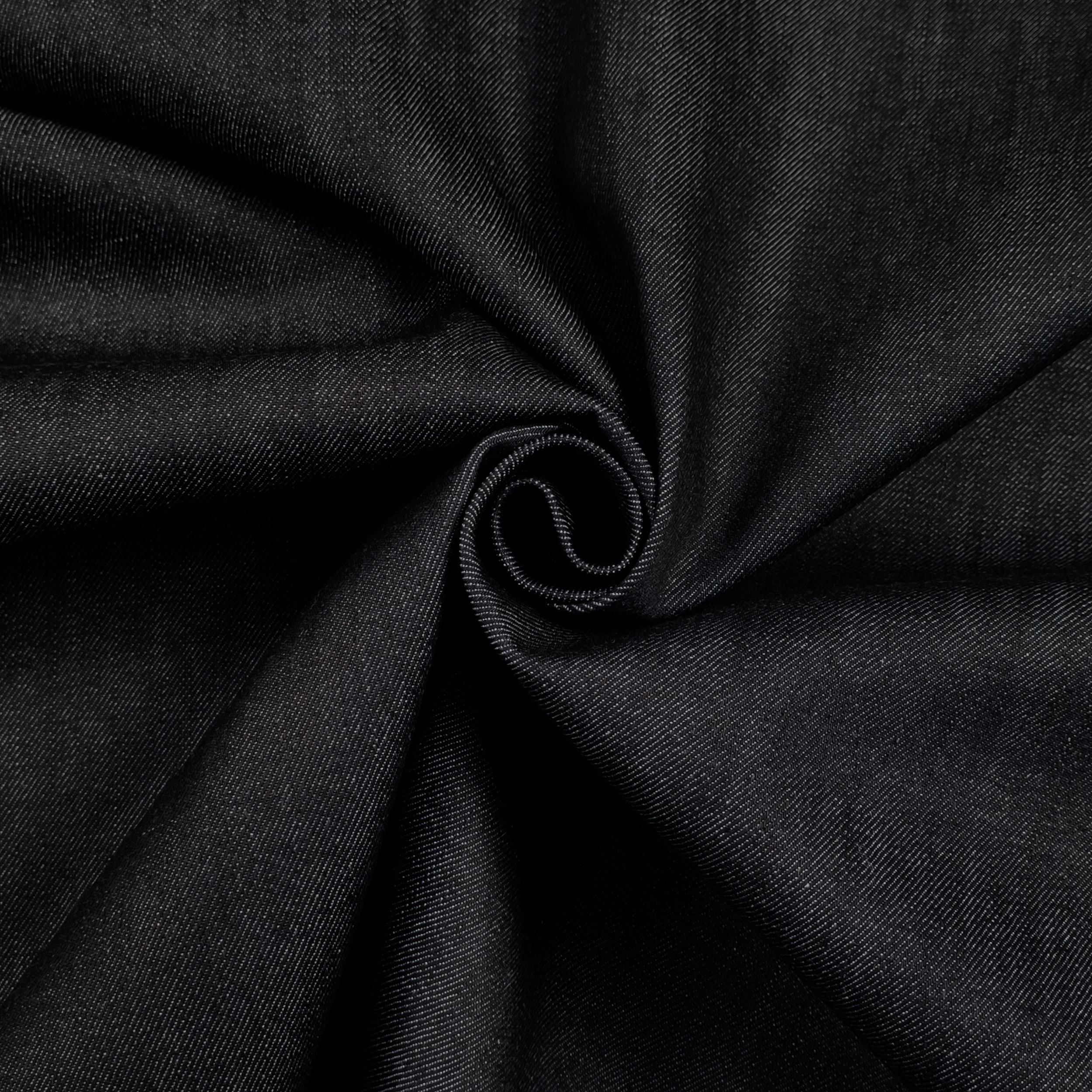 Denim in Cotone Lavaggio Scuro Image