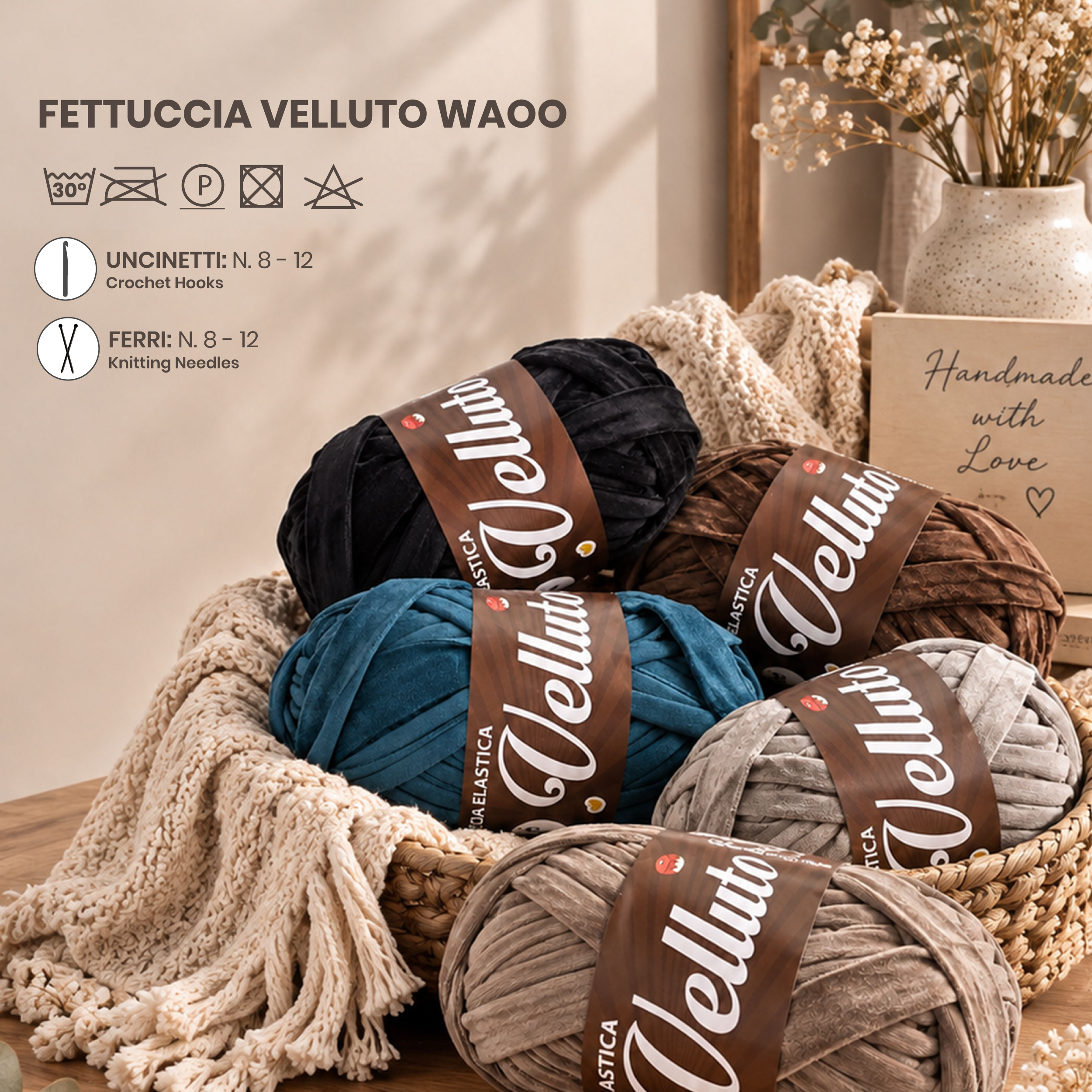 Fettuccia Elastica Waoo Velluto Image