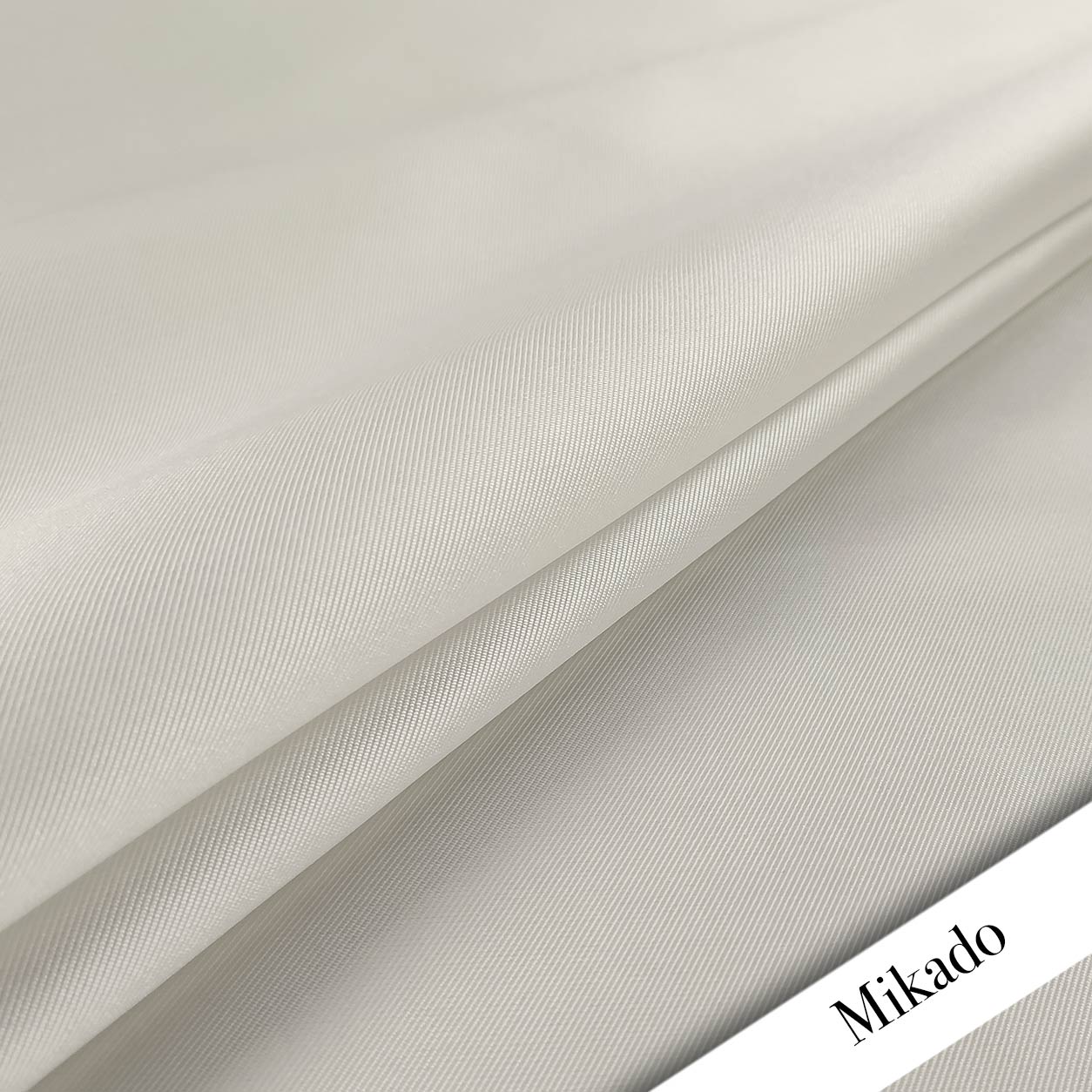 Tessuto Mikado Bianco