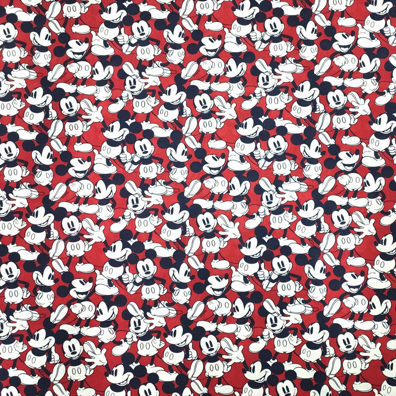 tessuto-cotone-disney-sfondo-rosso