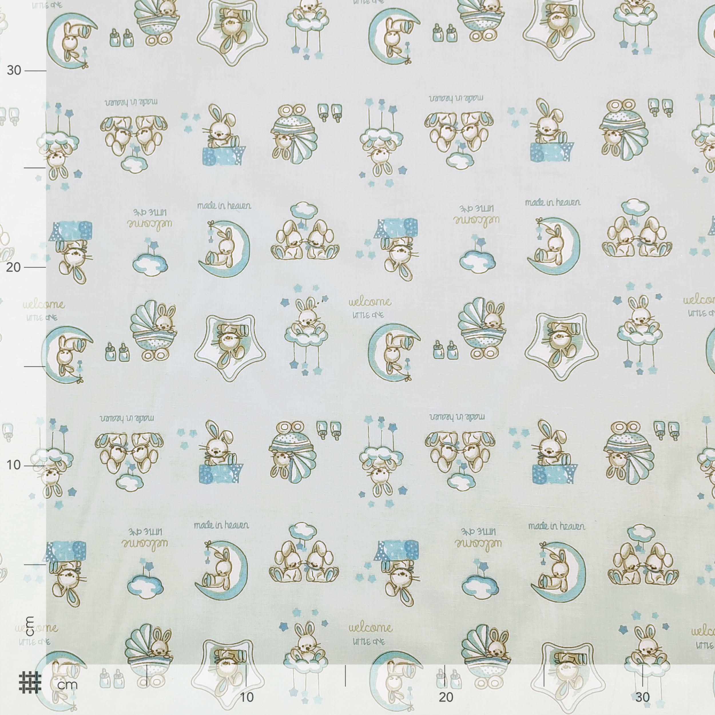 Cotone Baby Coniglietti